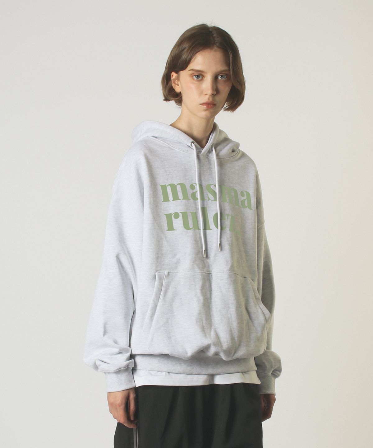 마스마룰즈 어패럴(MASMARULEZ APPAREL) MSMRZ big logo hoodie_9 Colors