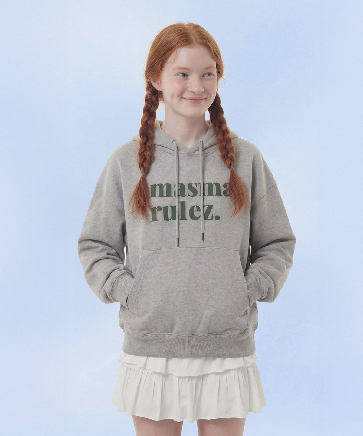 마스마룰즈 어패럴(MASMARULEZ APPAREL) MSMRZ big logo hoodie_9 Colors