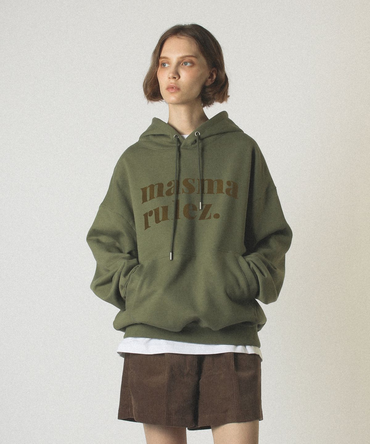 마스마룰즈 어패럴(MASMARULEZ APPAREL) MSMRZ big logo hoodie_9 Colors