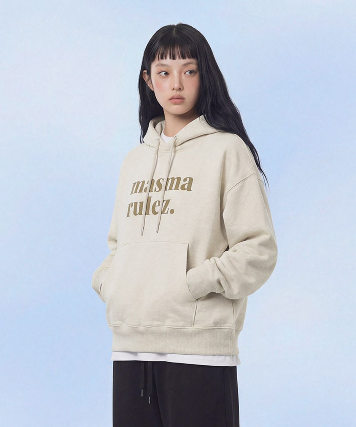 마스마룰즈 어패럴(MASMARULEZ APPAREL) MSMRZ big logo hoodie_9 Colors