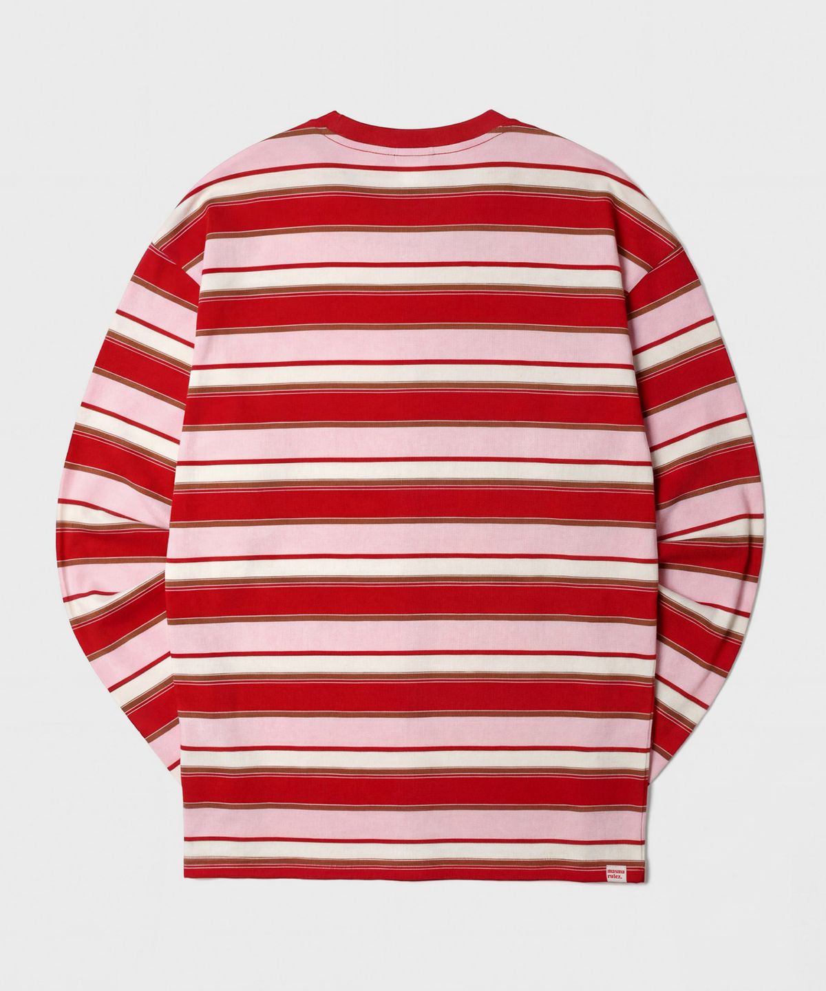 마스마룰즈 어패럴(MASMARULEZ APPAREL) Multi Strip Long Sleeve_Pink