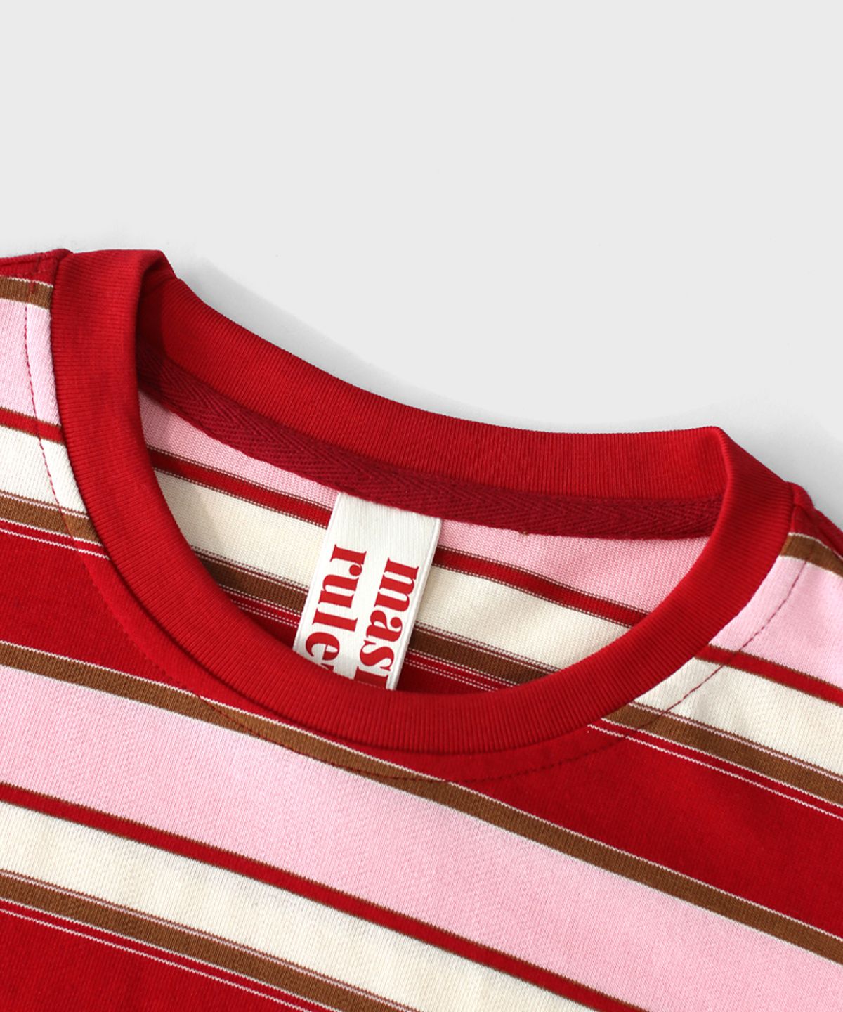 마스마룰즈 어패럴(MASMARULEZ APPAREL) Multi Strip Long Sleeve_Pink