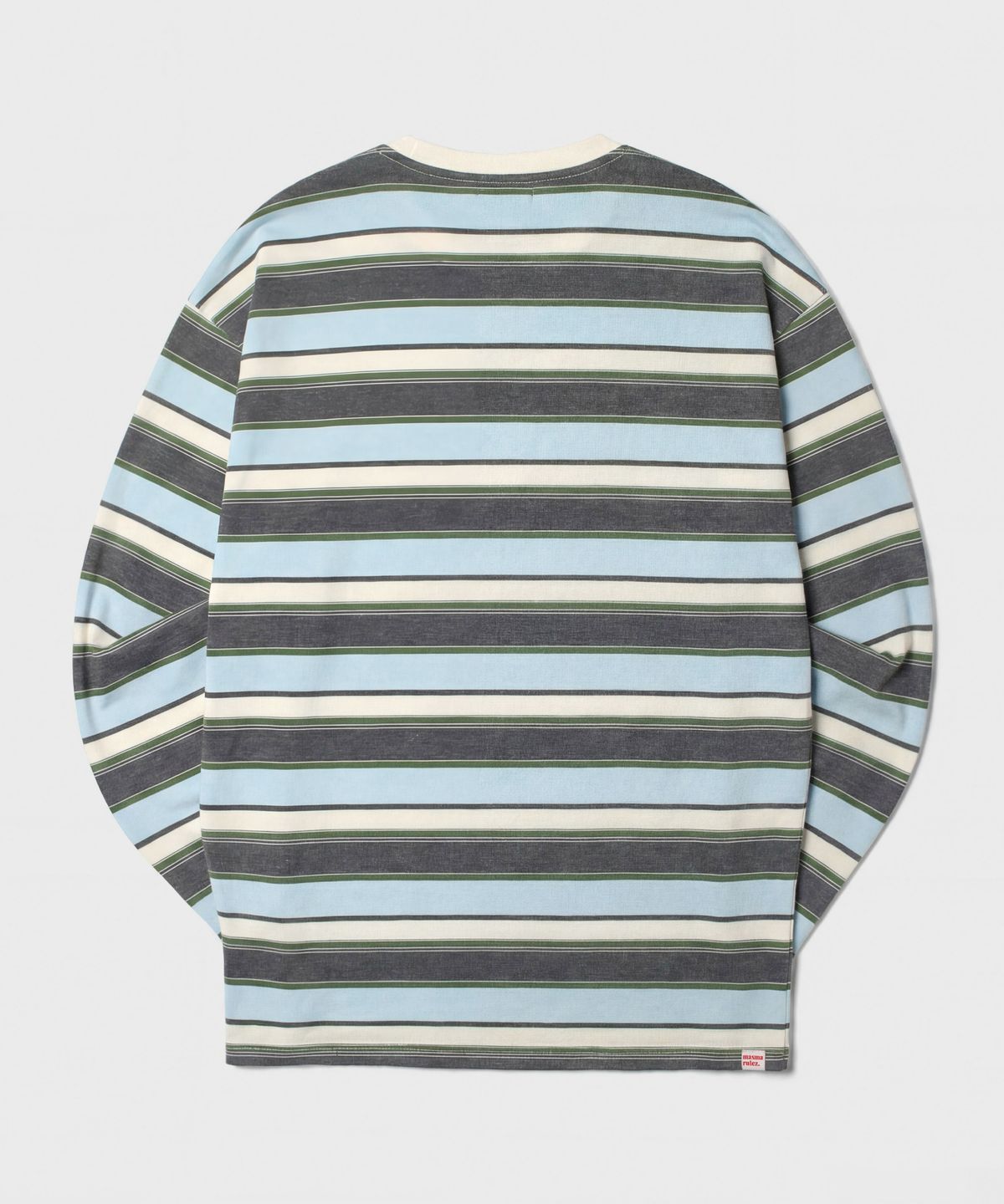 마스마룰즈 어패럴(MASMARULEZ APPAREL) Multi Strip Long Sleeve_Sky Blue