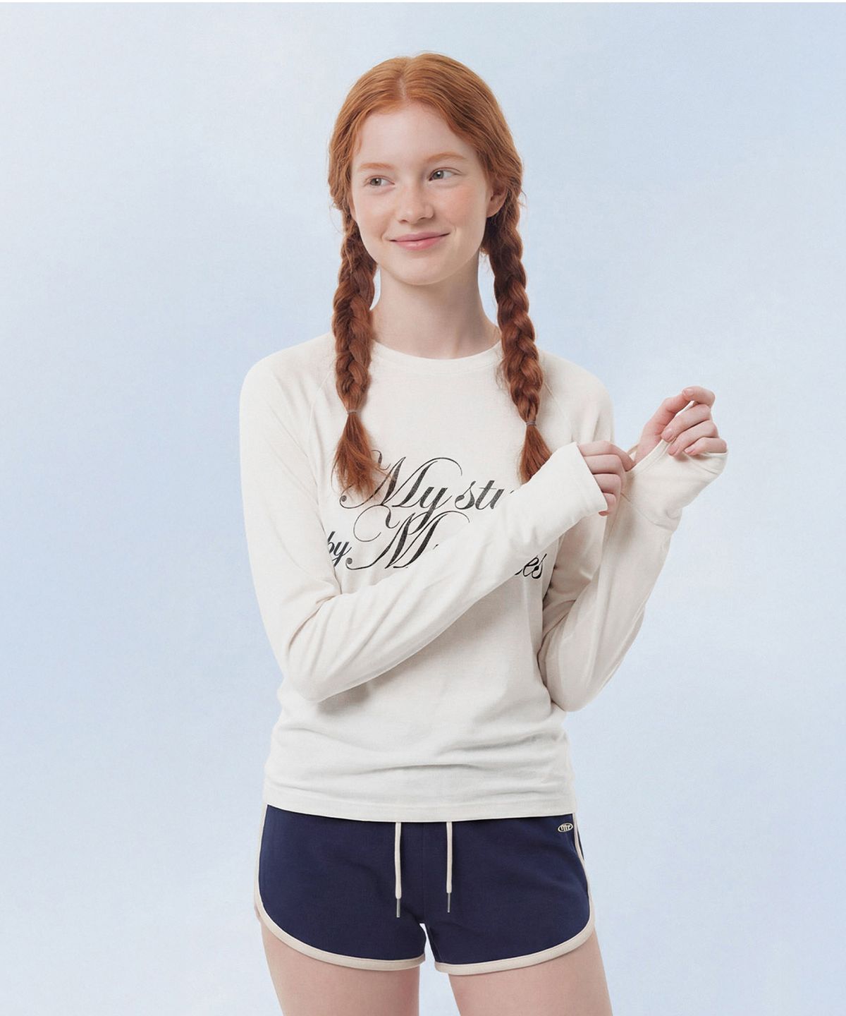 마스마룰즈 어패럴(MASMARULEZ APPAREL) Fingerhole Raglan Long Sleeve_3 Colors