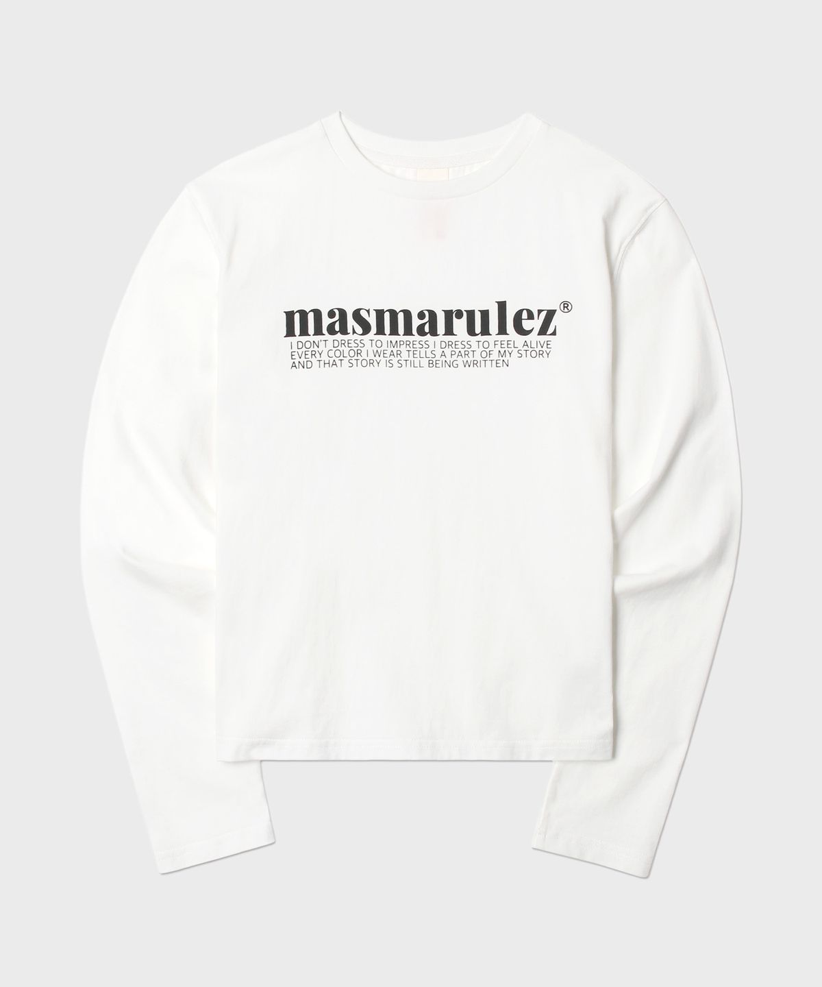 마스마룰즈 어패럴(MASMARULEZ APPAREL) Essential Basic Logo Long Sleeve_2 Colors