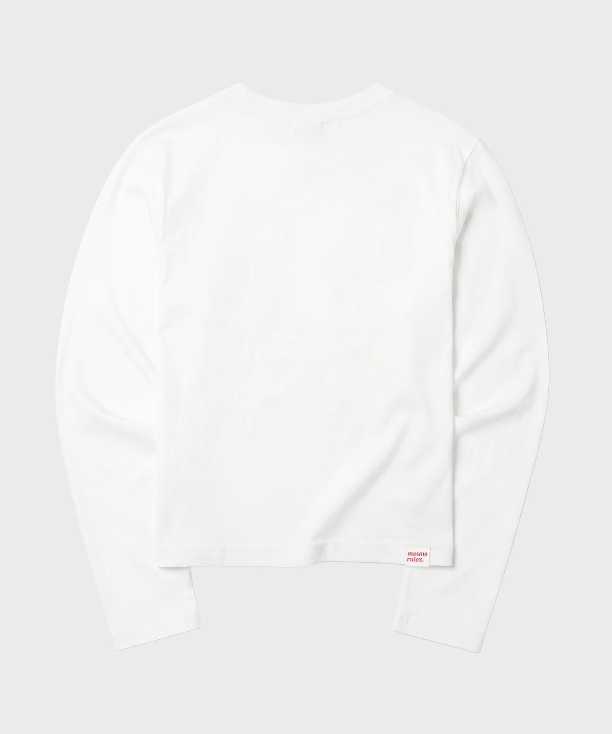 마스마룰즈 어패럴(MASMARULEZ APPAREL) Cross Doodle Long Sleeve_White
