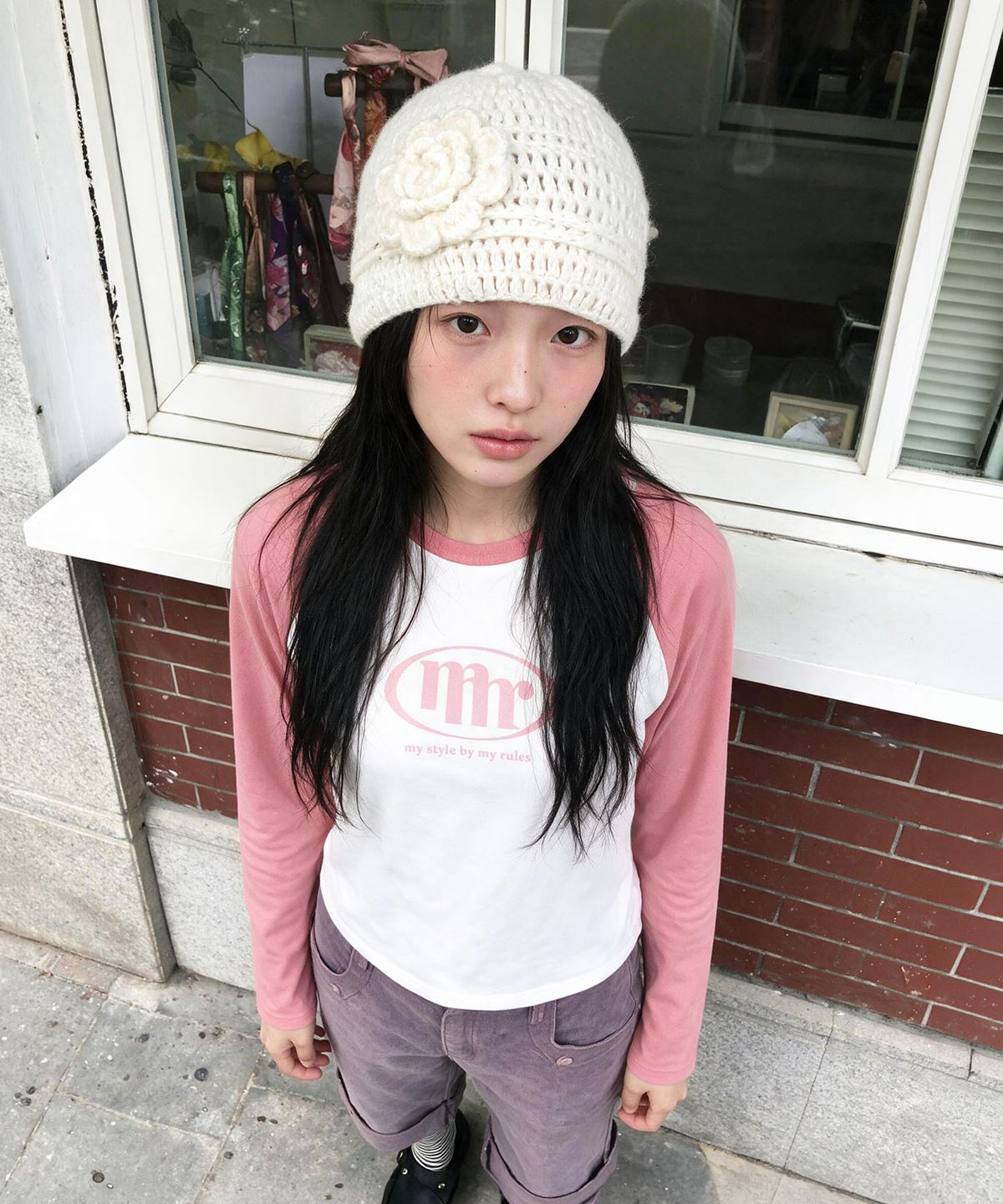 마스마룰즈 어패럴(MASMARULEZ APPAREL) Signature Symbol Raglan Long Sleeve_3 Colors