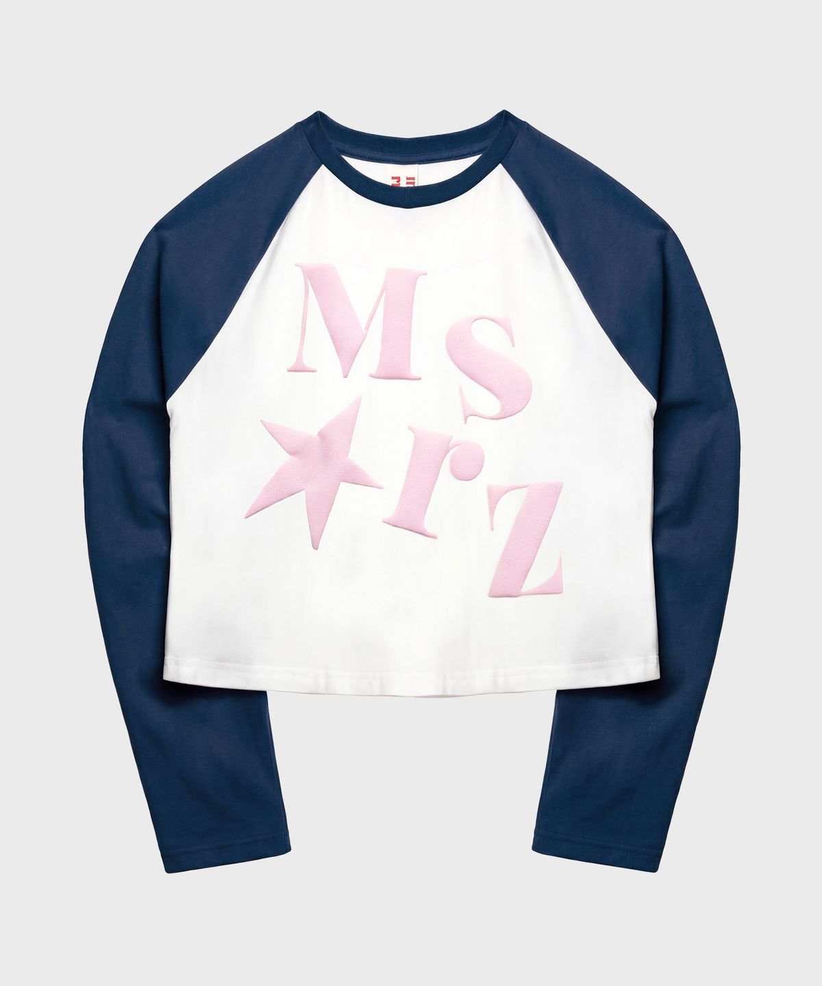 마스마룰즈 어패럴(MASMARULEZ APPAREL) Typo Raglan Long Sleeve_Navy