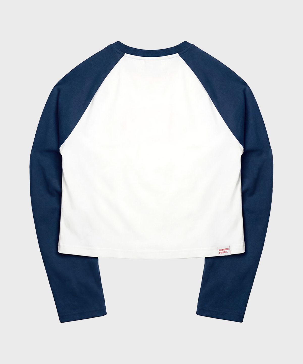 마스마룰즈 어패럴(MASMARULEZ APPAREL) Typo Raglan Long Sleeve_Navy