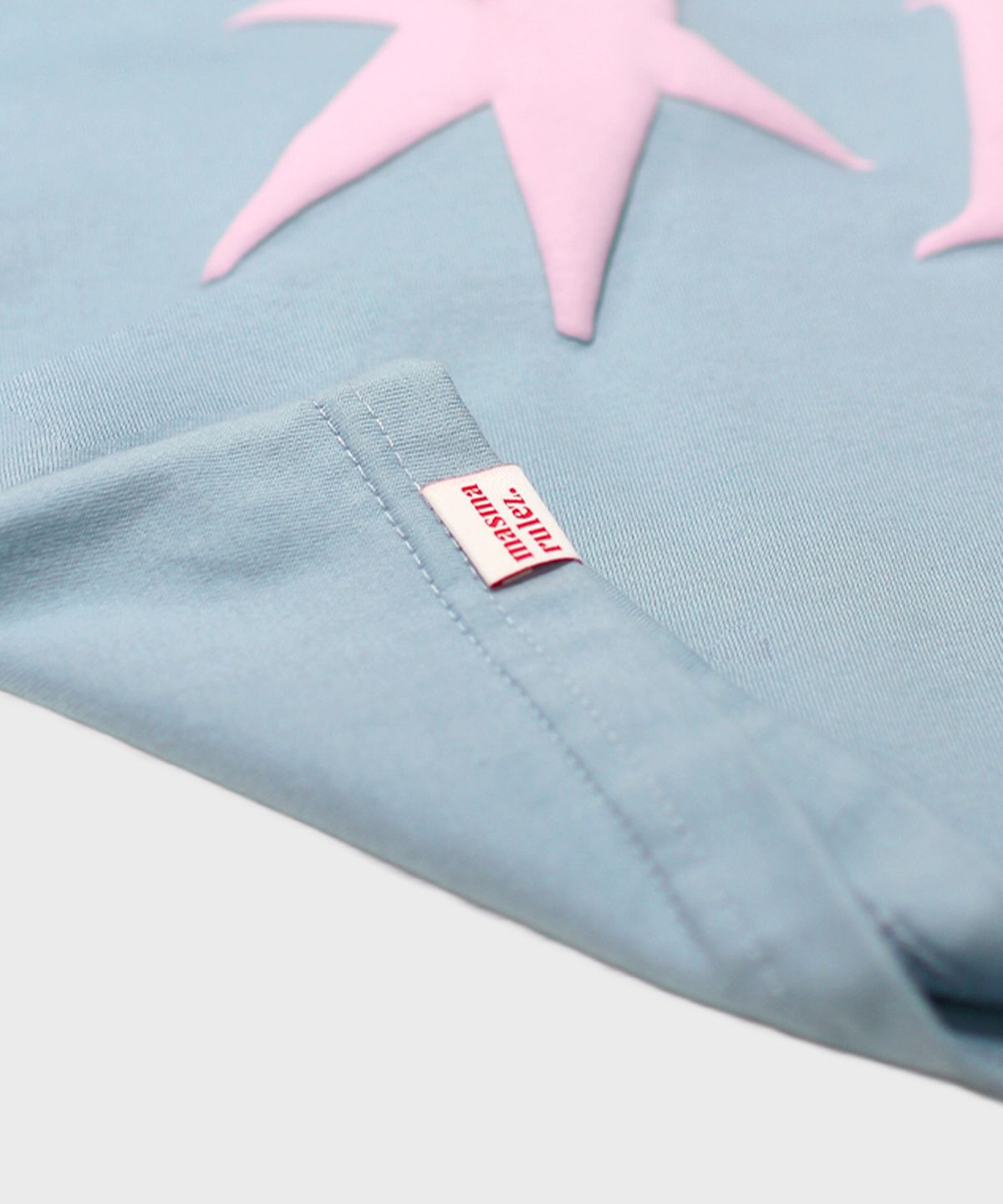 마스마룰즈 어패럴(MASMARULEZ APPAREL) Typo Raglan Long Sleeve_Sky Blue