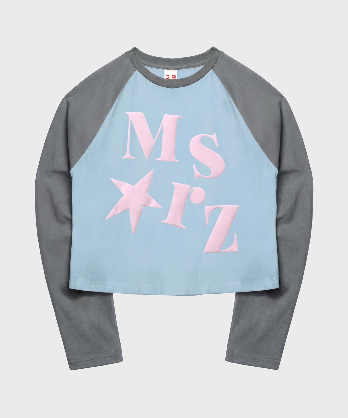 마스마룰즈 어패럴(MASMARULEZ APPAREL) Typo Raglan Long Sleeve_Sky Blue