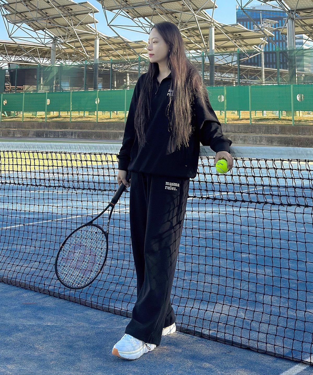 마스마룰즈 어패럴(MASMARULEZ APPAREL) Textured Waffle Sweatpants_2 Colors