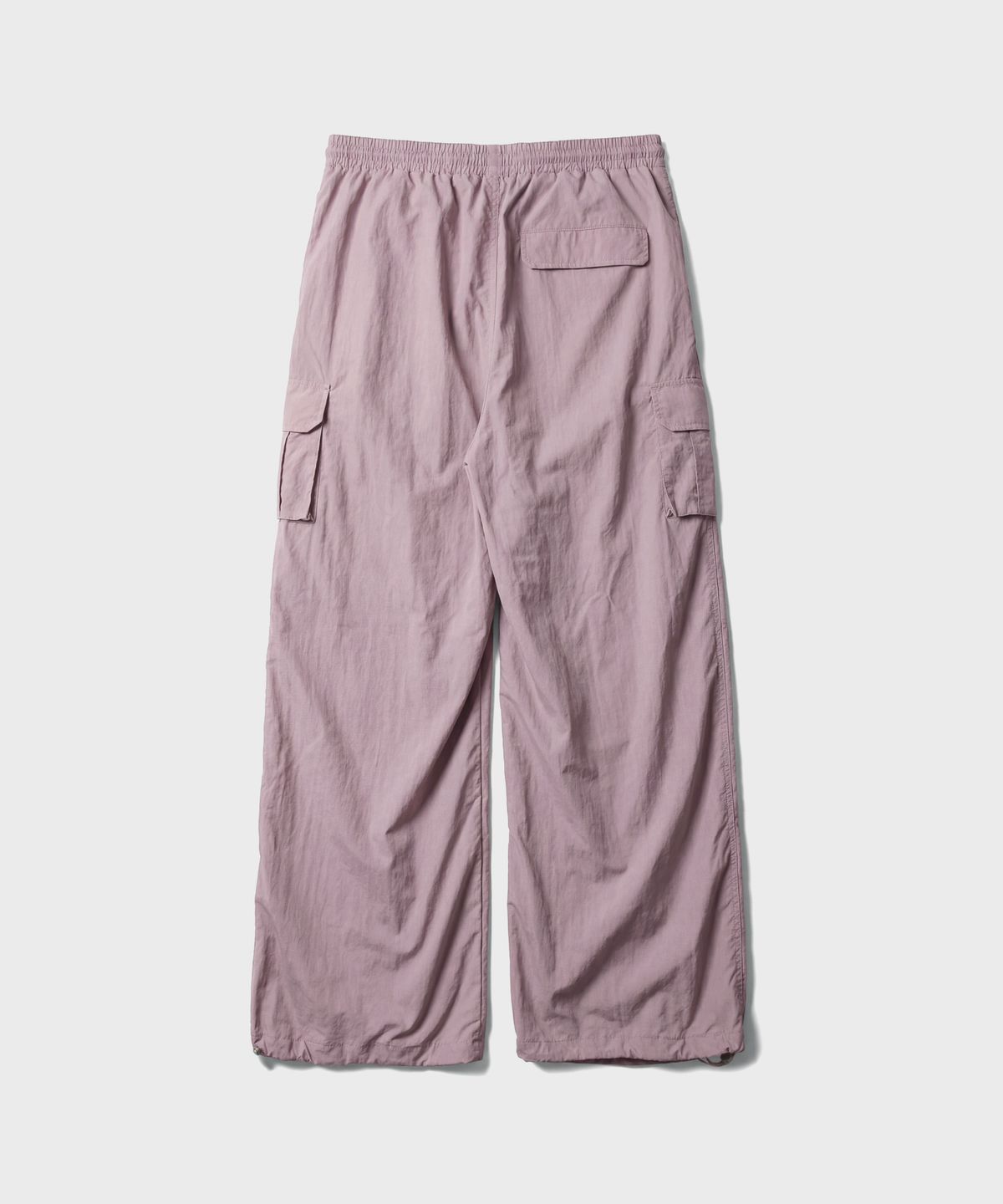 마스마룰즈 어패럴(MASMARULEZ APPAREL) Essential Parasuit Shirring Cargo Pants_Indie Pink