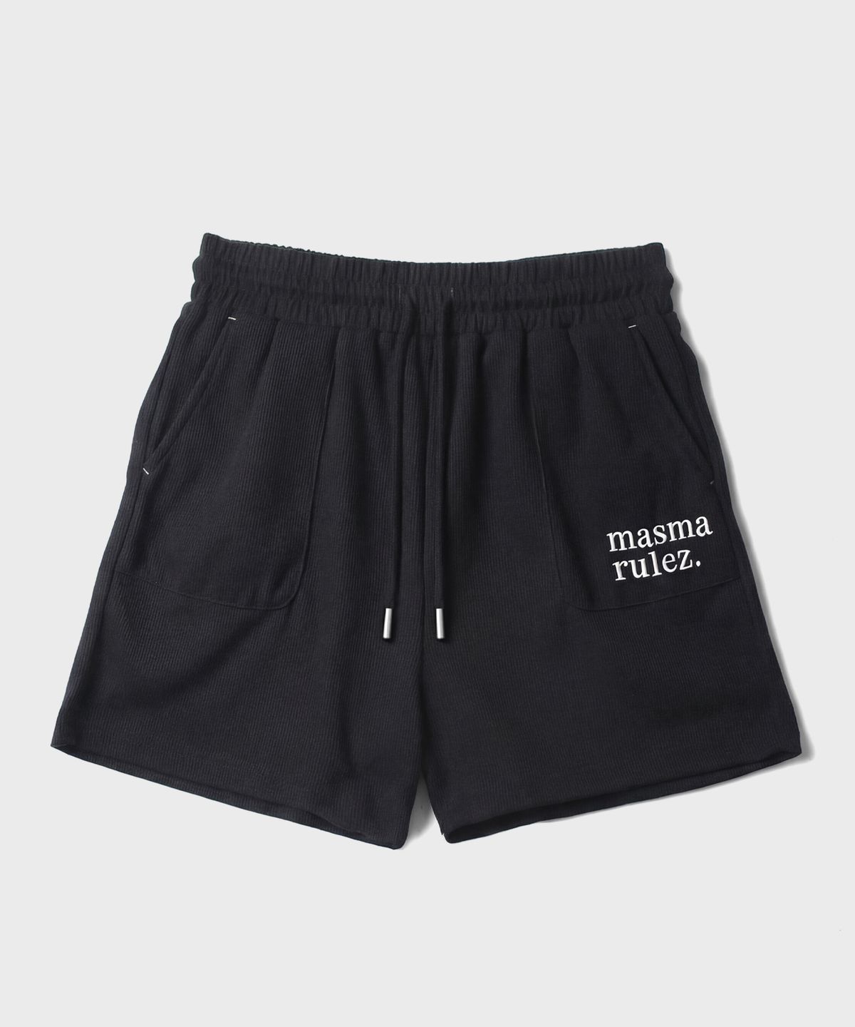 마스마룰즈 어패럴(MASMARULEZ APPAREL) Textured Waffle Sweatshorts_3 Colors