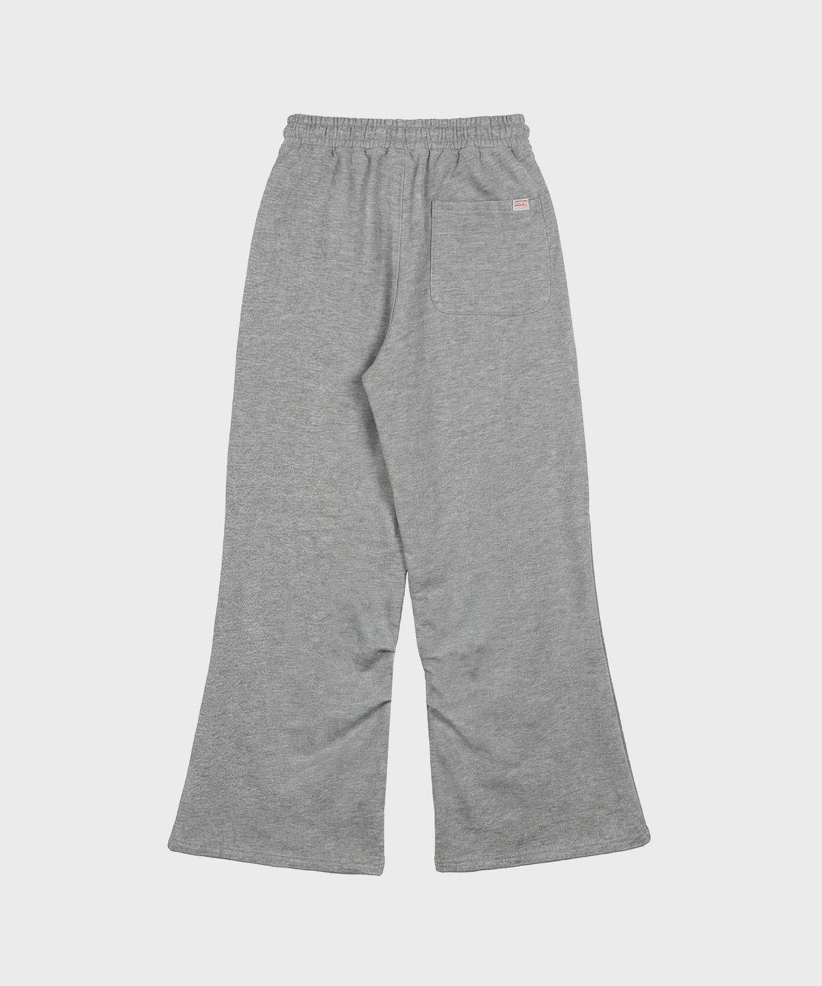 마스마룰즈 어패럴(MASMARULEZ APPAREL) Side Letter Flare Sweatpants_Melange Gray