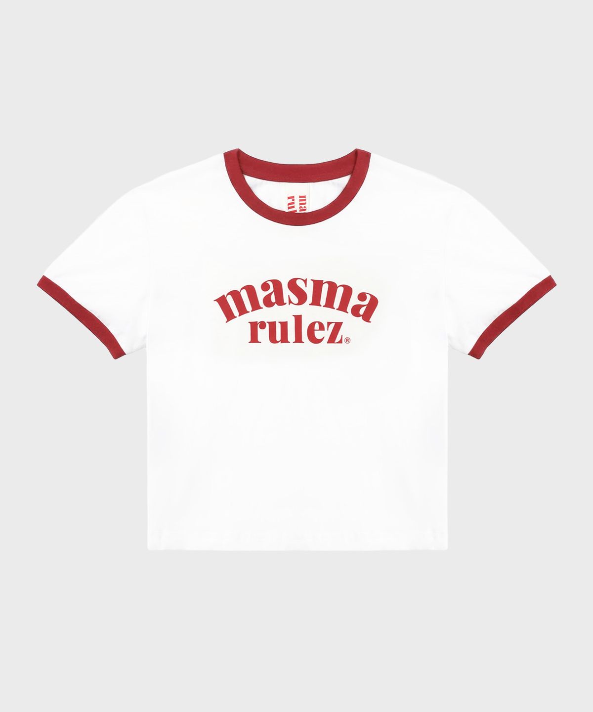마스마룰즈 어패럴(MASMARULEZ APPAREL) Arch Logo Ringer T-Shirt_3 Colors