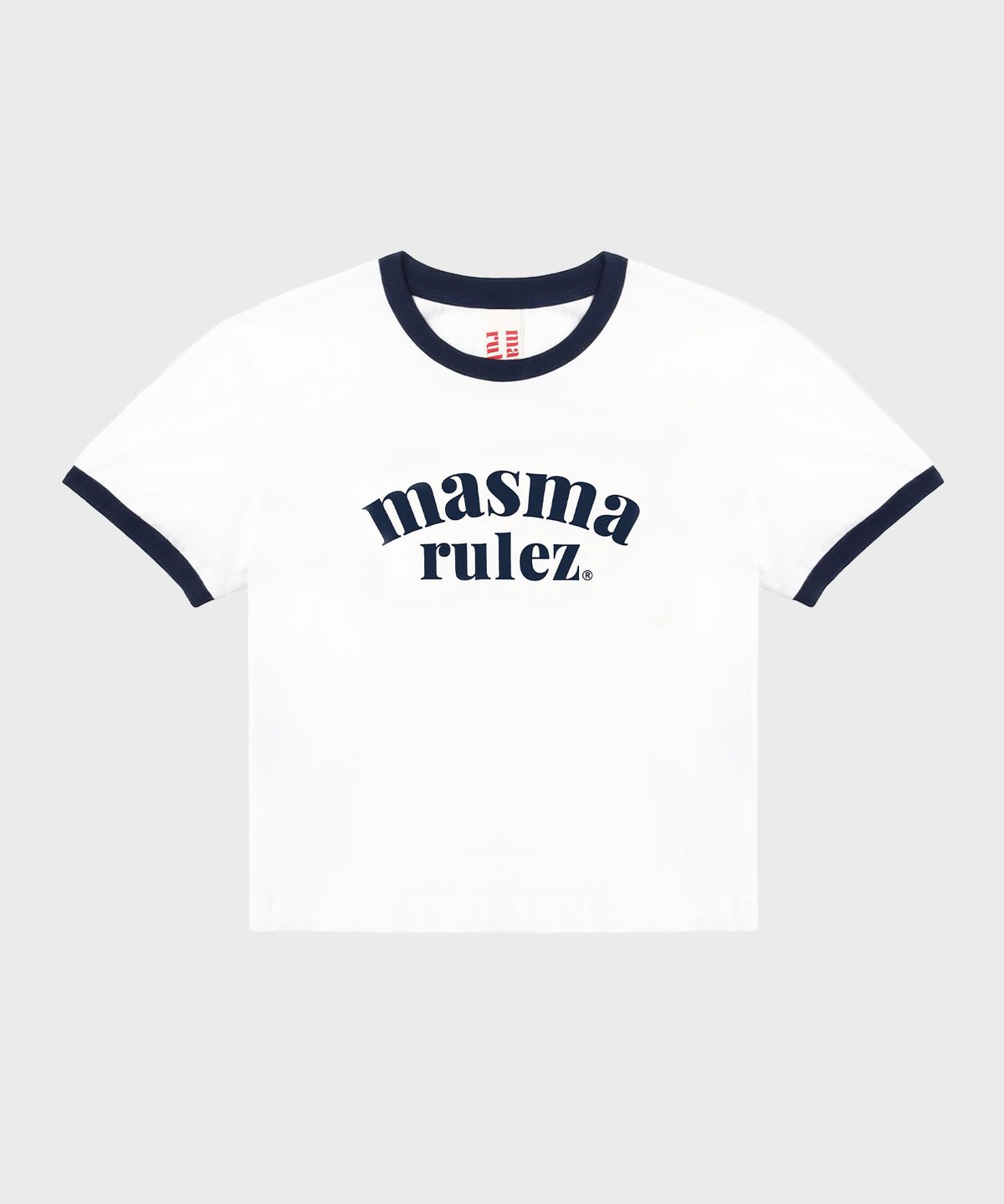 마스마룰즈 어패럴(MASMARULEZ APPAREL) Arch Logo Ringer T-Shirt_3 Colors