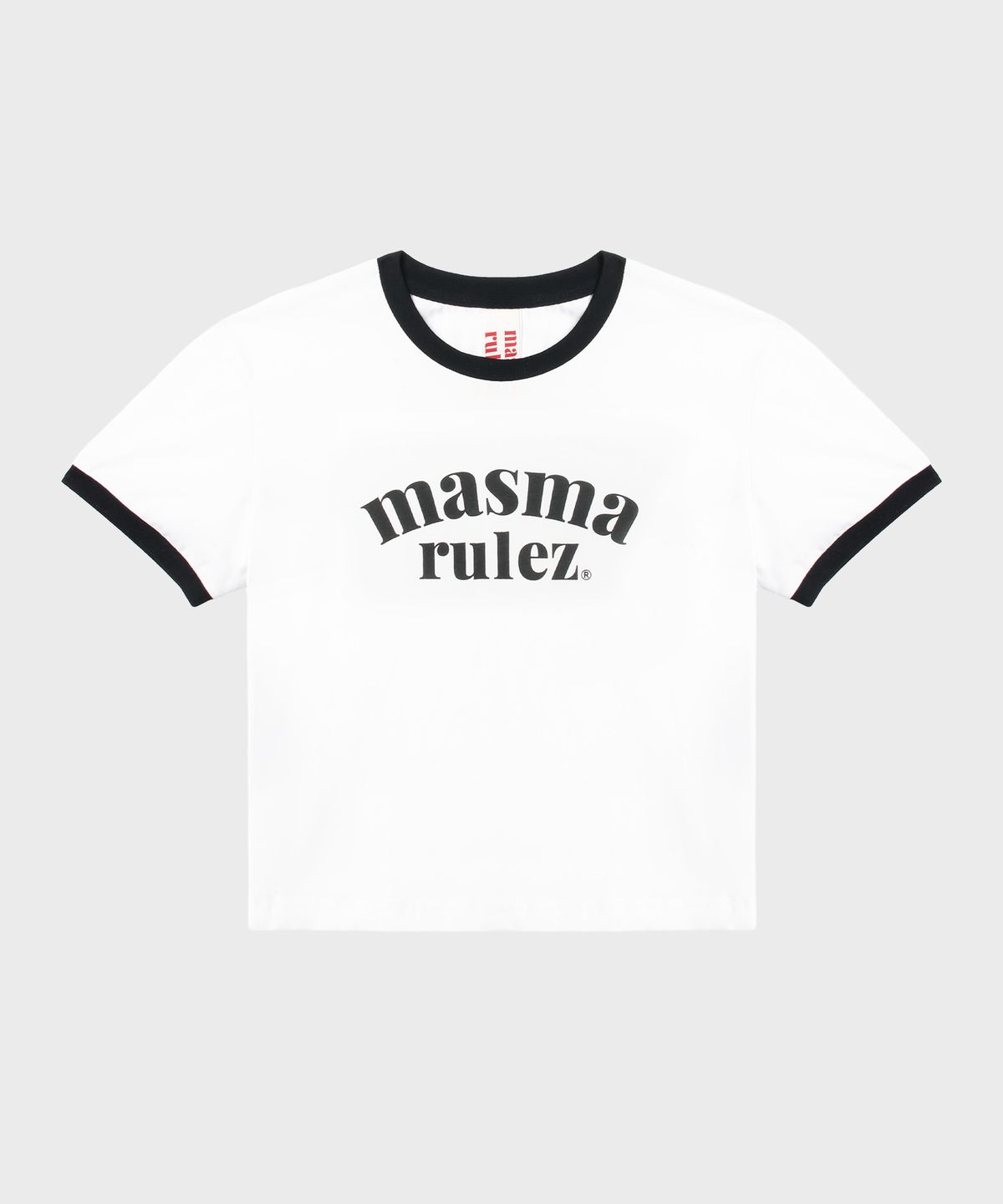 마스마룰즈 어패럴(MASMARULEZ APPAREL) Arch Logo Ringer T-Shirt_3 Colors