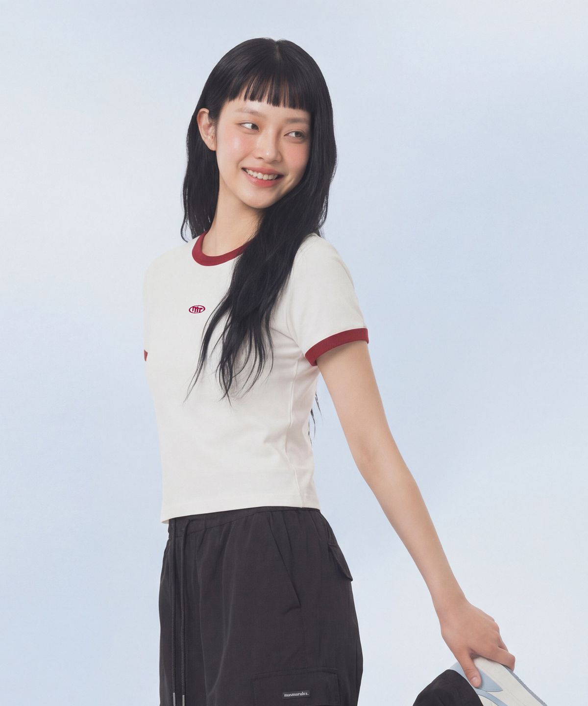 마스마룰즈 어패럴(MASMARULEZ APPAREL) Mini Symbol Ringer T-Shirt_5 Colors