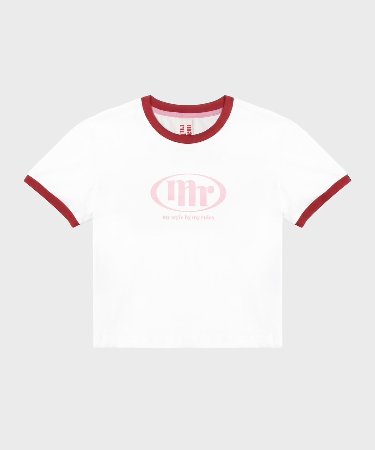 마스마룰즈 어패럴(MASMARULEZ APPAREL) Signature Symbol Ringer T-Shirt_Red
