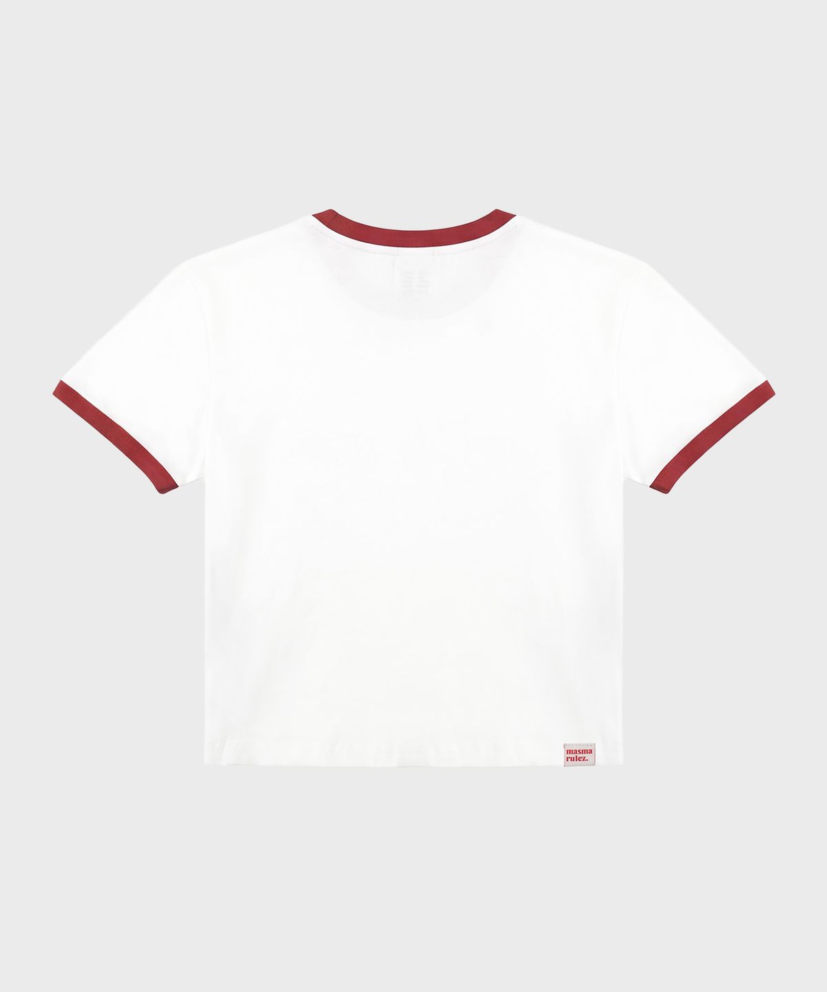 마스마룰즈 어패럴(MASMARULEZ APPAREL) Signature Symbol Ringer T-Shirt_Red