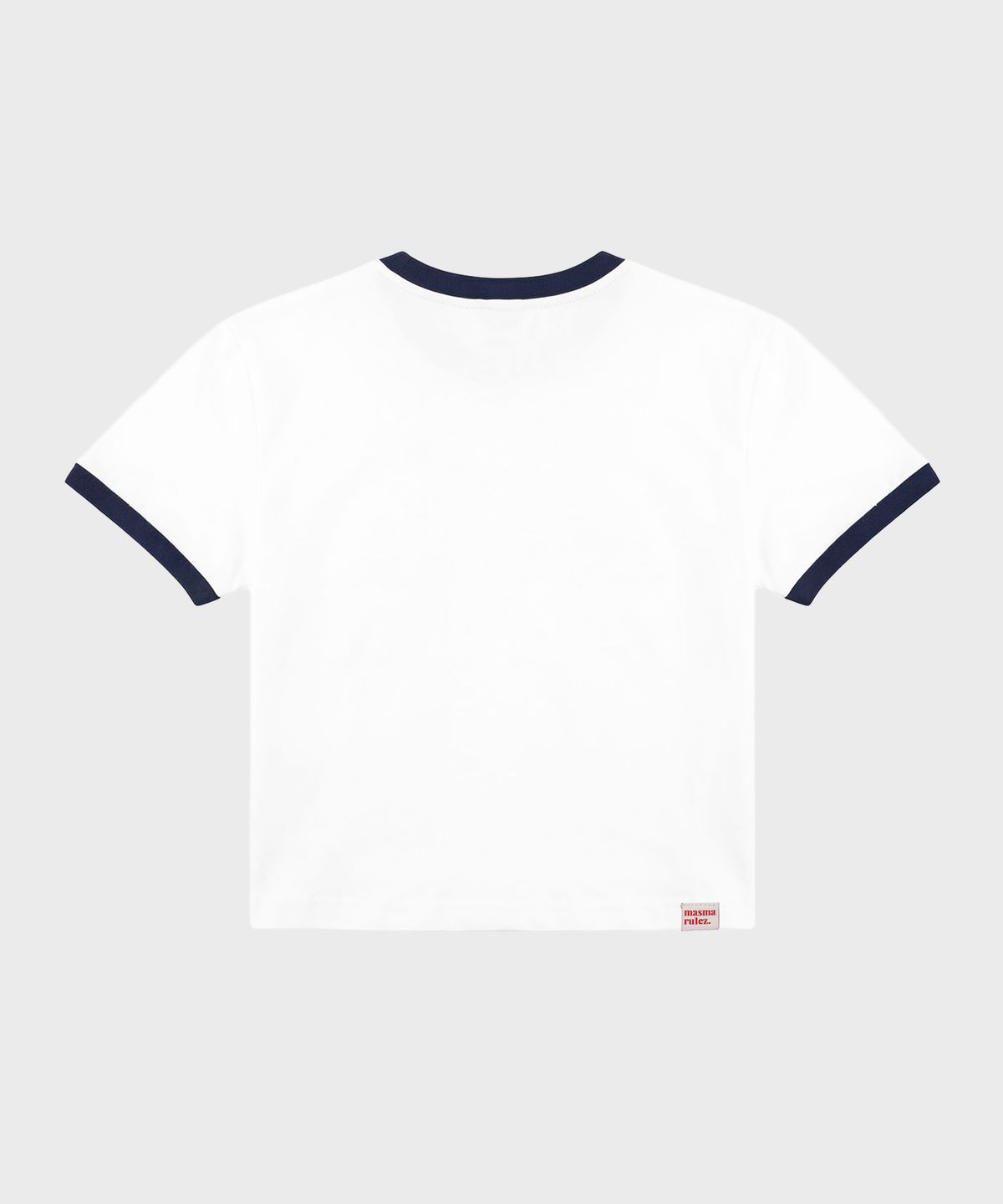 마스마룰즈 어패럴(MASMARULEZ APPAREL) Signature Symbol Ringer T-Shirt_Navy