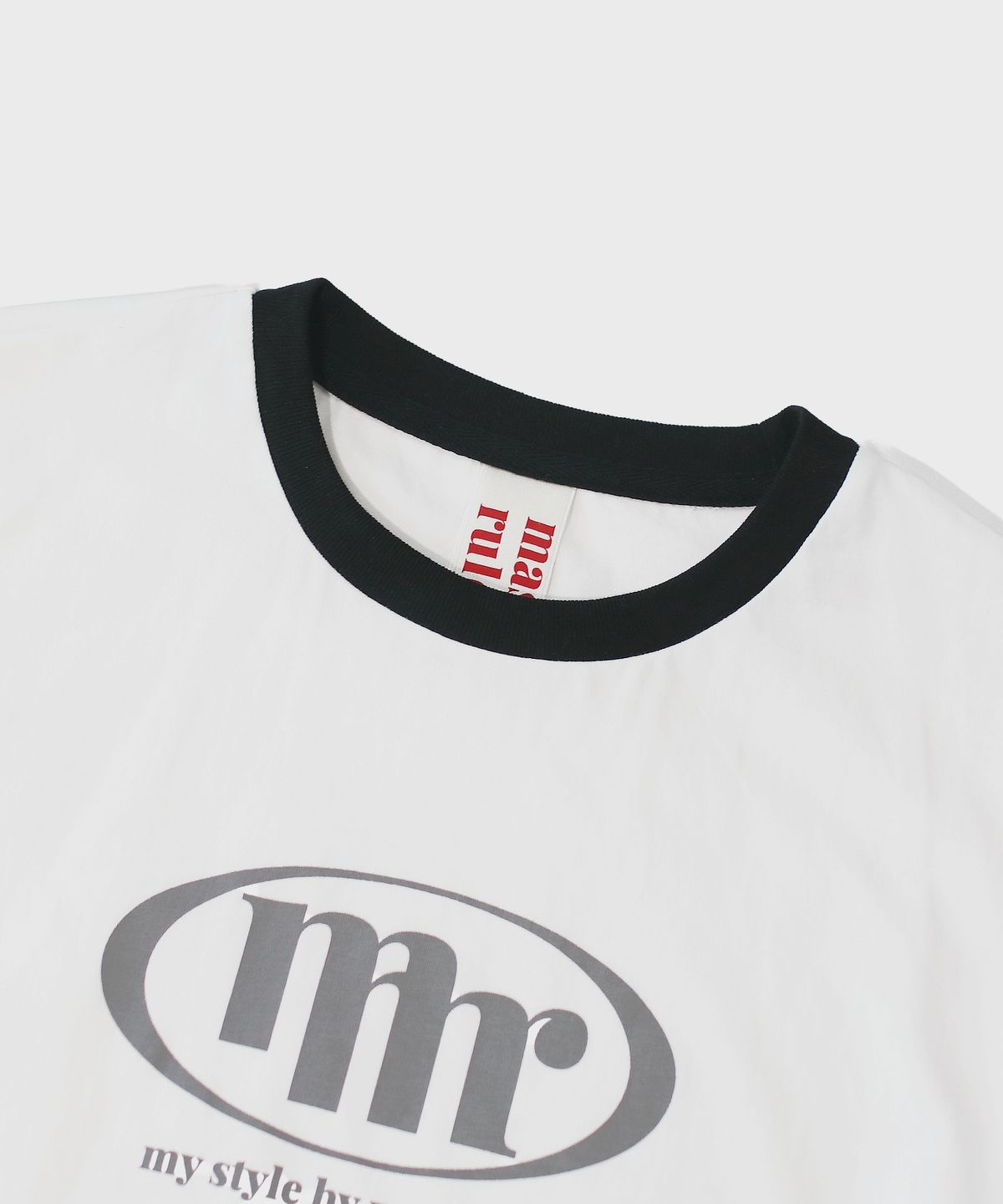 마스마룰즈 어패럴(MASMARULEZ APPAREL) Signature Symbol Ringer T-Shirt_Black