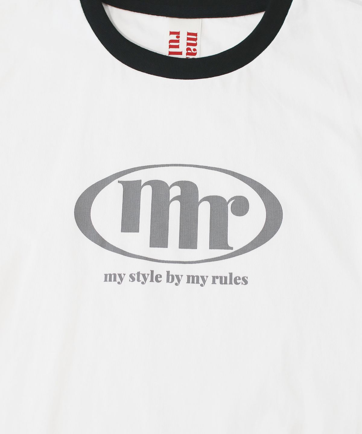 마스마룰즈 어패럴(MASMARULEZ APPAREL) Signature Symbol Ringer T-Shirt_Black