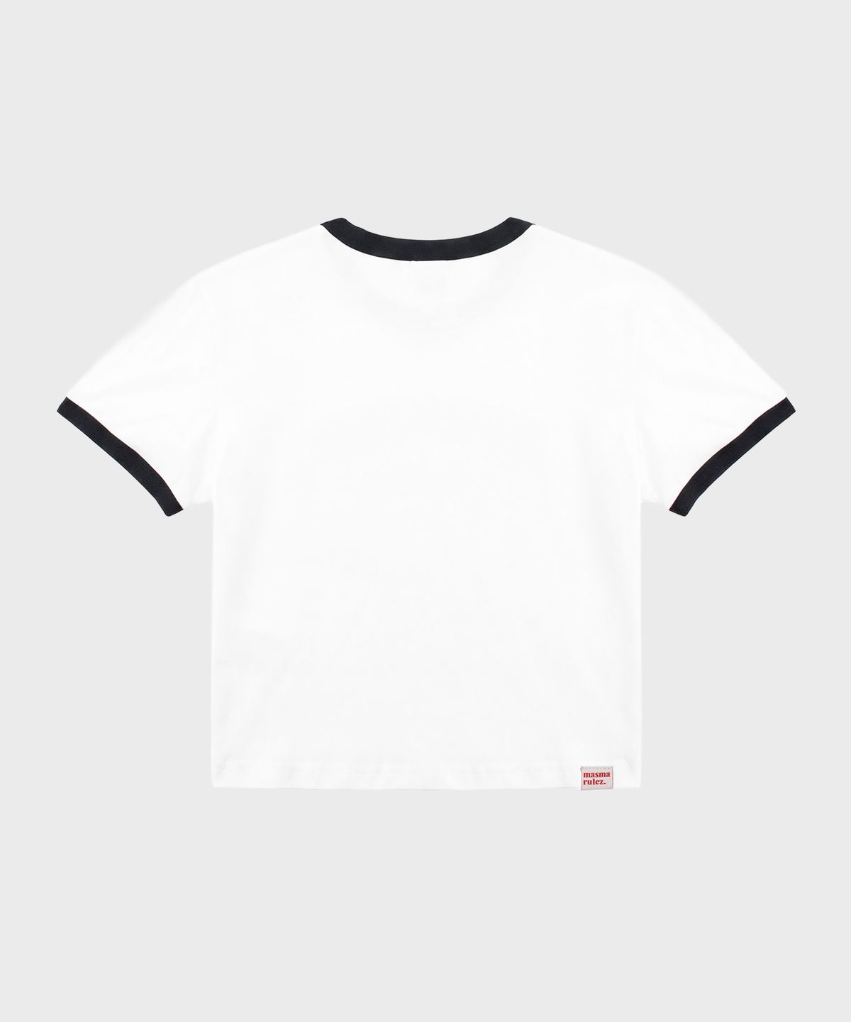 마스마룰즈 어패럴(MASMARULEZ APPAREL) Signature Symbol Ringer T-Shirt_Black