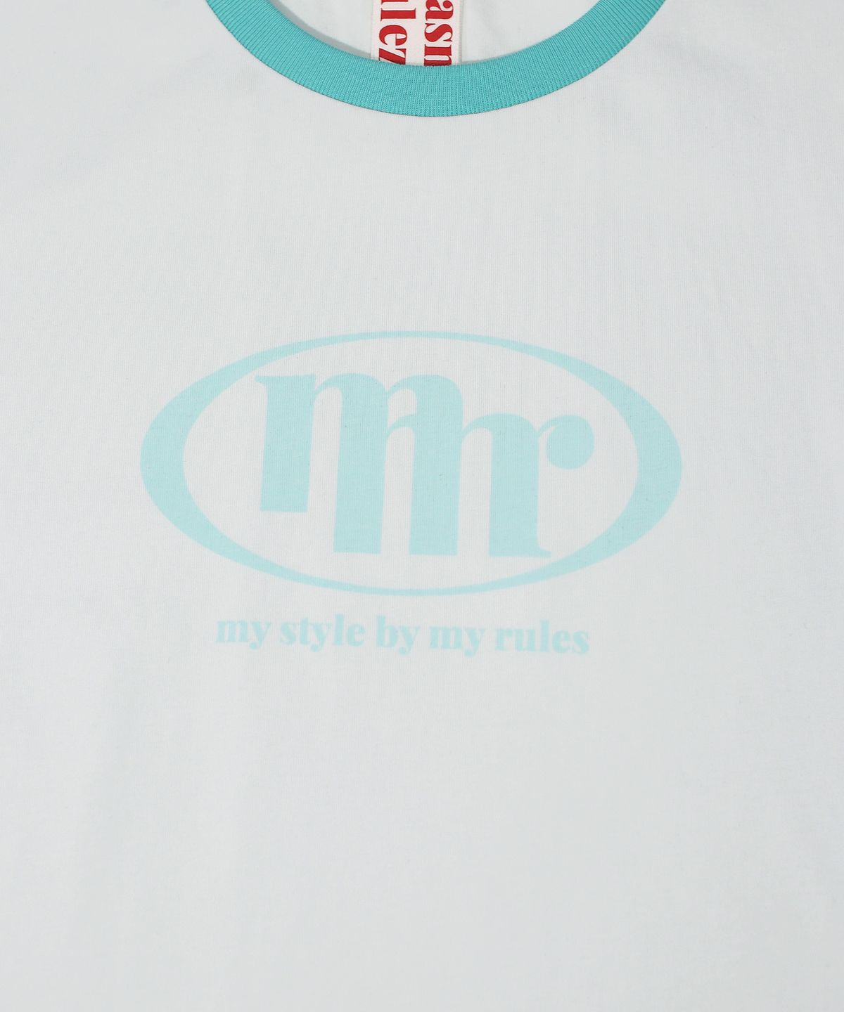 마스마룰즈 어패럴(MASMARULEZ APPAREL) Signature Symbol Ringer T-Shirt_Mint