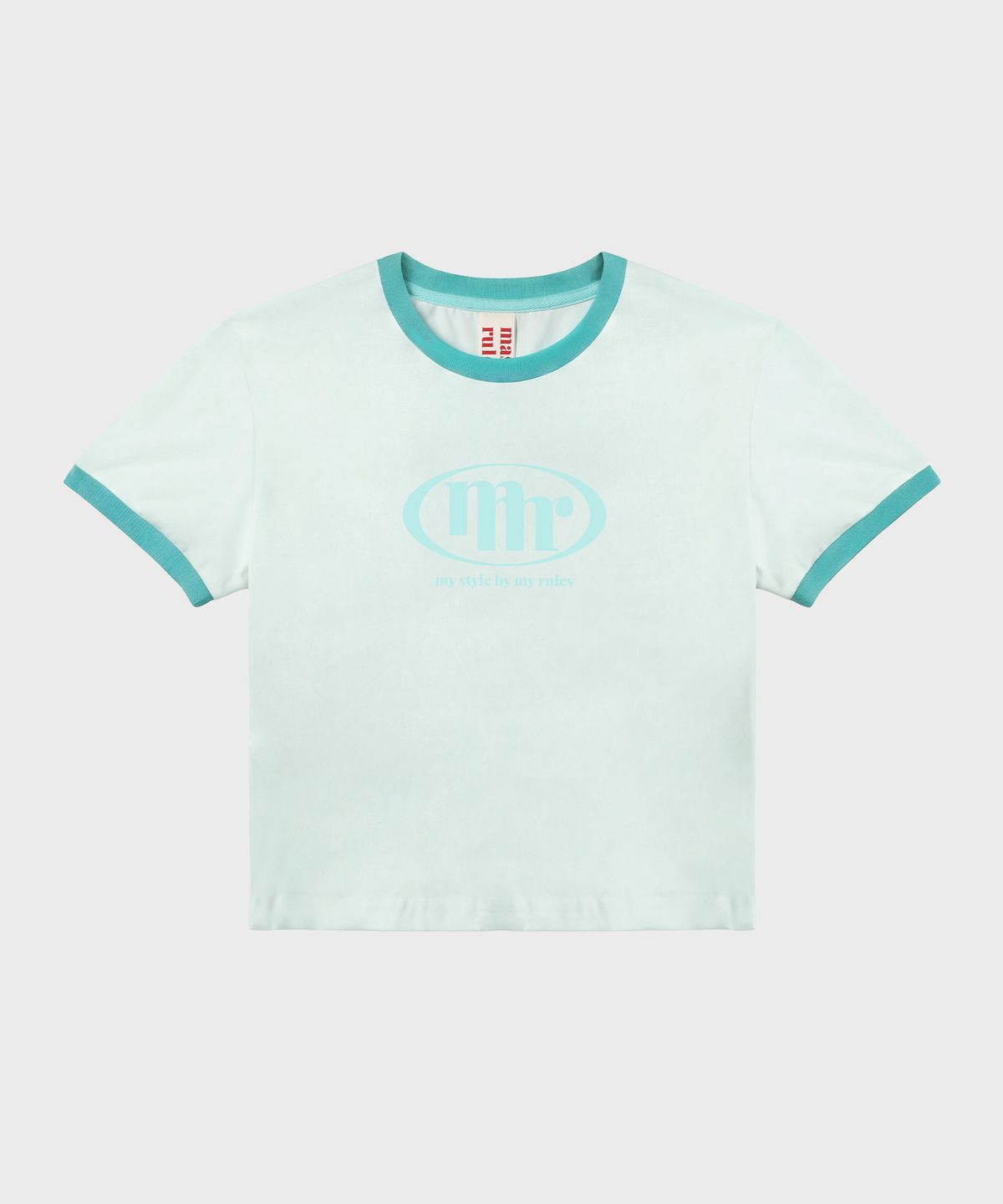 마스마룰즈 어패럴(MASMARULEZ APPAREL) Signature Symbol Ringer T-Shirt_Mint