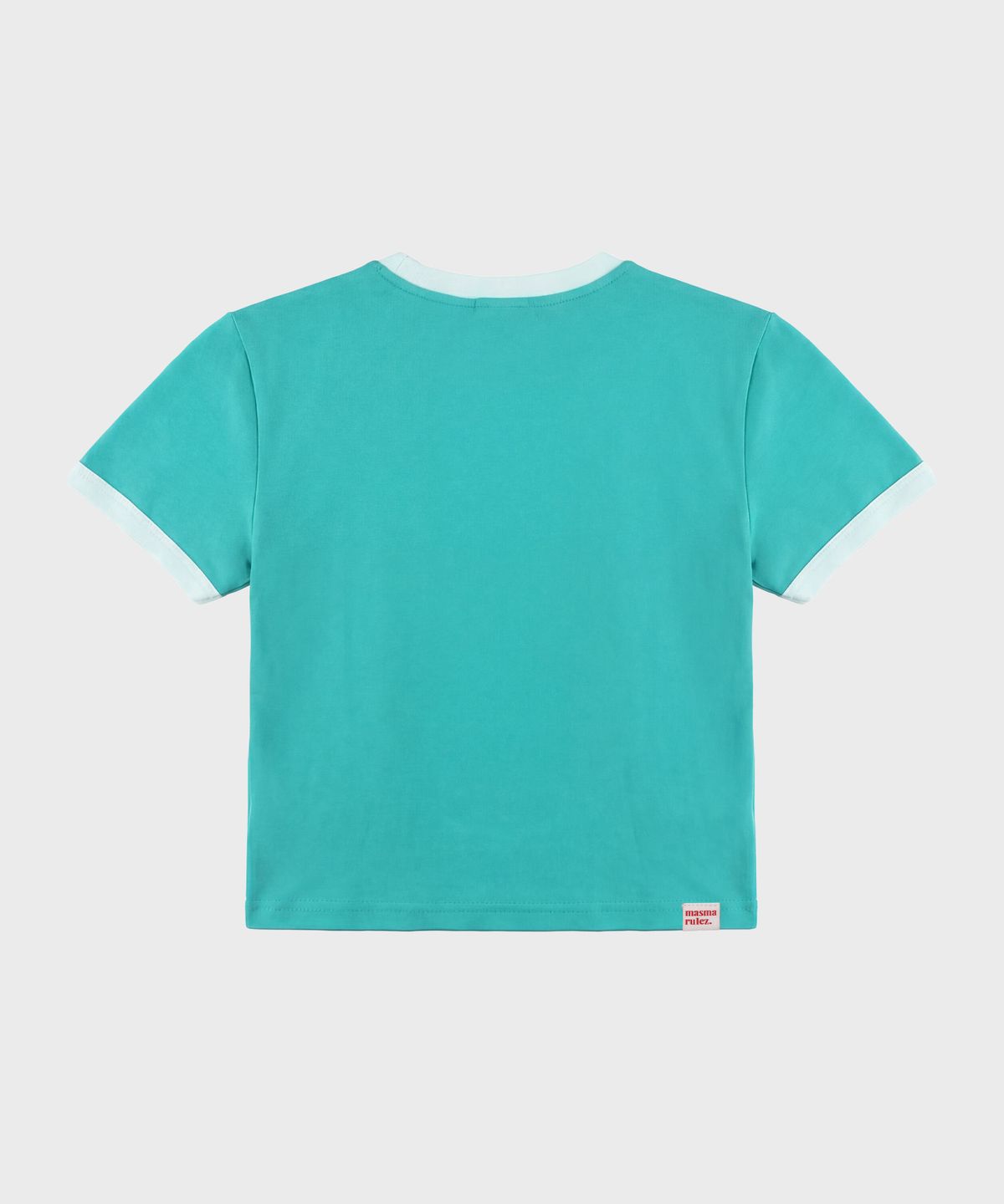 마스마룰즈 어패럴(MASMARULEZ APPAREL) Signature Symbol Ringer T-Shirt_Teal Green