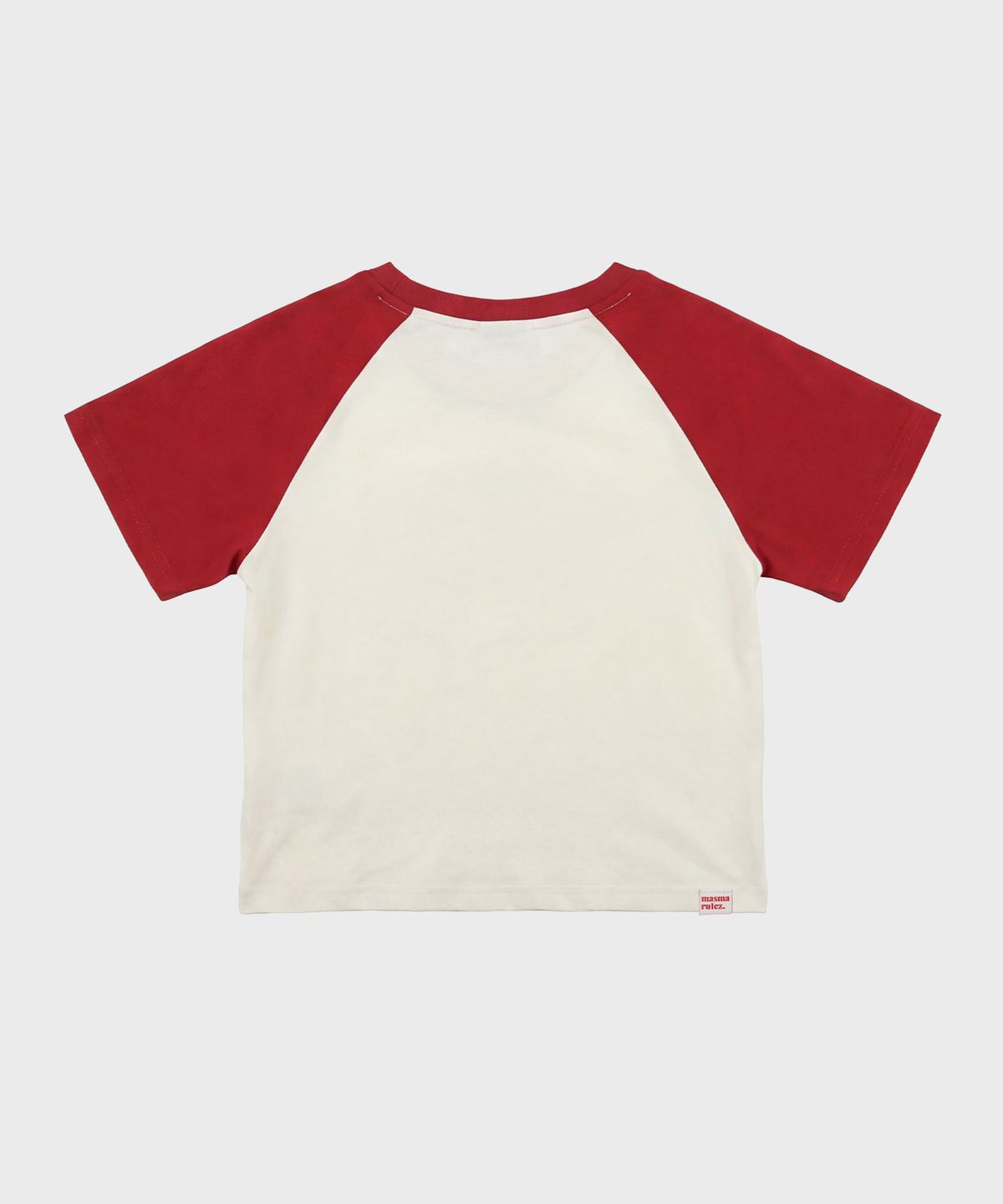 마스마룰즈 어패럴(MASMARULEZ APPAREL) Puppy Lulu Raglan T-Shirt_Red