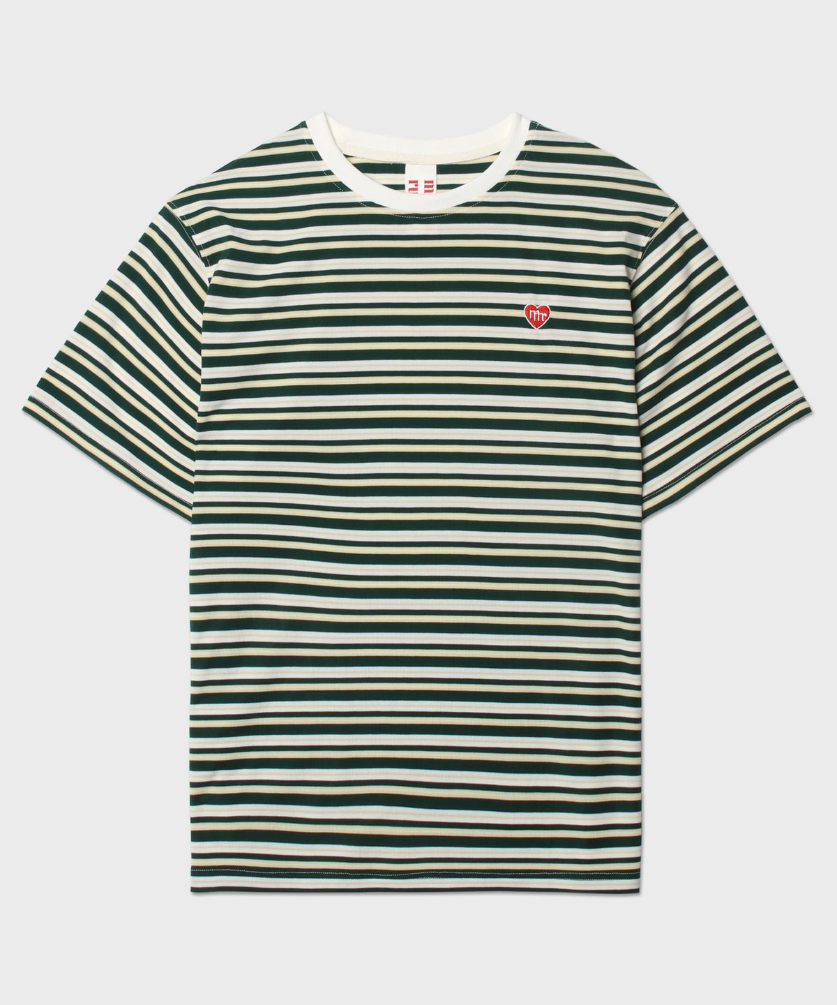 마스마룰즈 어패럴(MASMARULEZ APPAREL) Cool Airy Stripe T-Shirt_Green