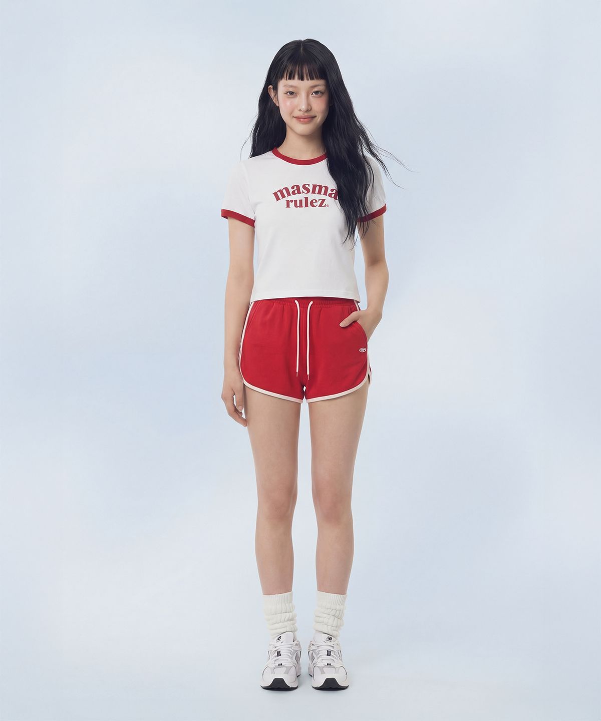 마스마룰즈 어패럴(MASMARULEZ APPAREL) Mini Symbol Dolphin Shorts_3 Colors