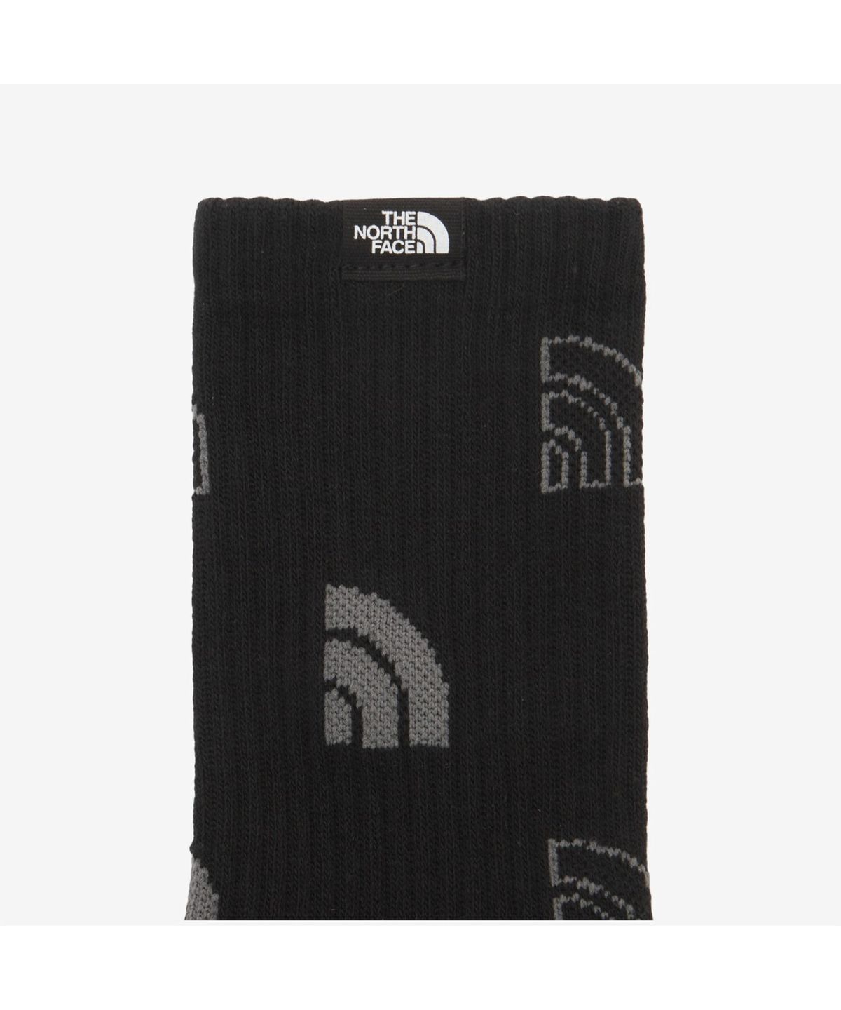 노스페이스(THE NORTH FACE) NY4MS02A 쿨맥스 로고 패턴 삭스 BLACK