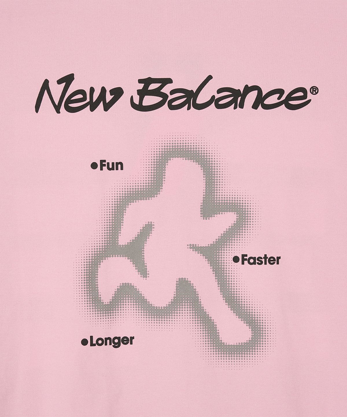뉴발란스(NEW BALANCE) NBNEG25403 / UNI RC FROZEN 러너스 반팔티 (LIGHT PINK)