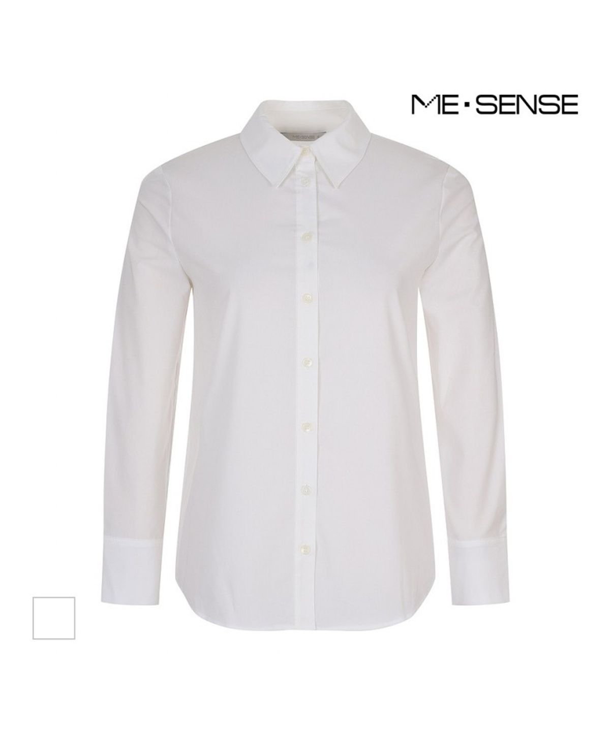 미센스(MESENSE) 기본카라 블라우스_MB49BLP111Z