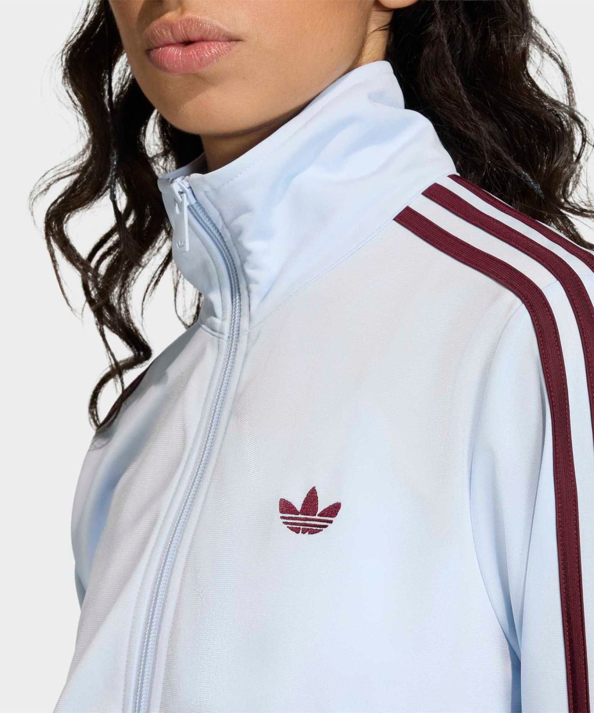 아디다스(ADIDAS) 파이어버드 클래식 트랙탑 - 크리스탈스카이:마룬 / KC6574