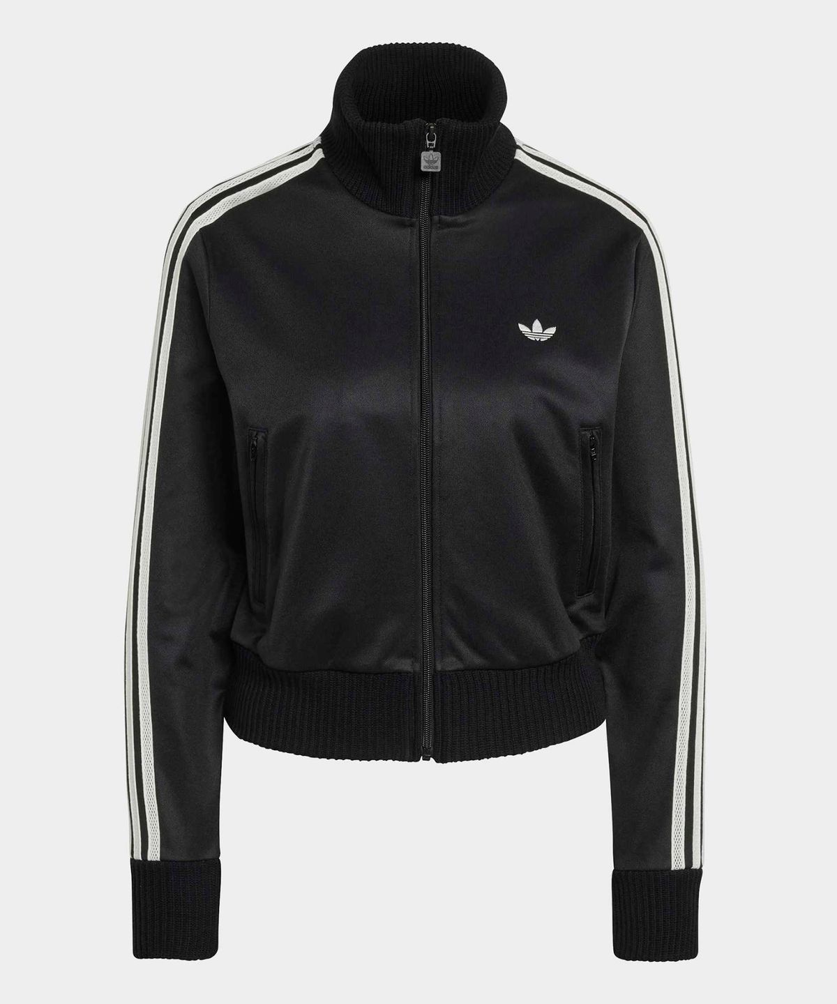 아디다스(ADIDAS) 파이어버드 니트 크로셰 트랙탑 - 블랙 / KD5455