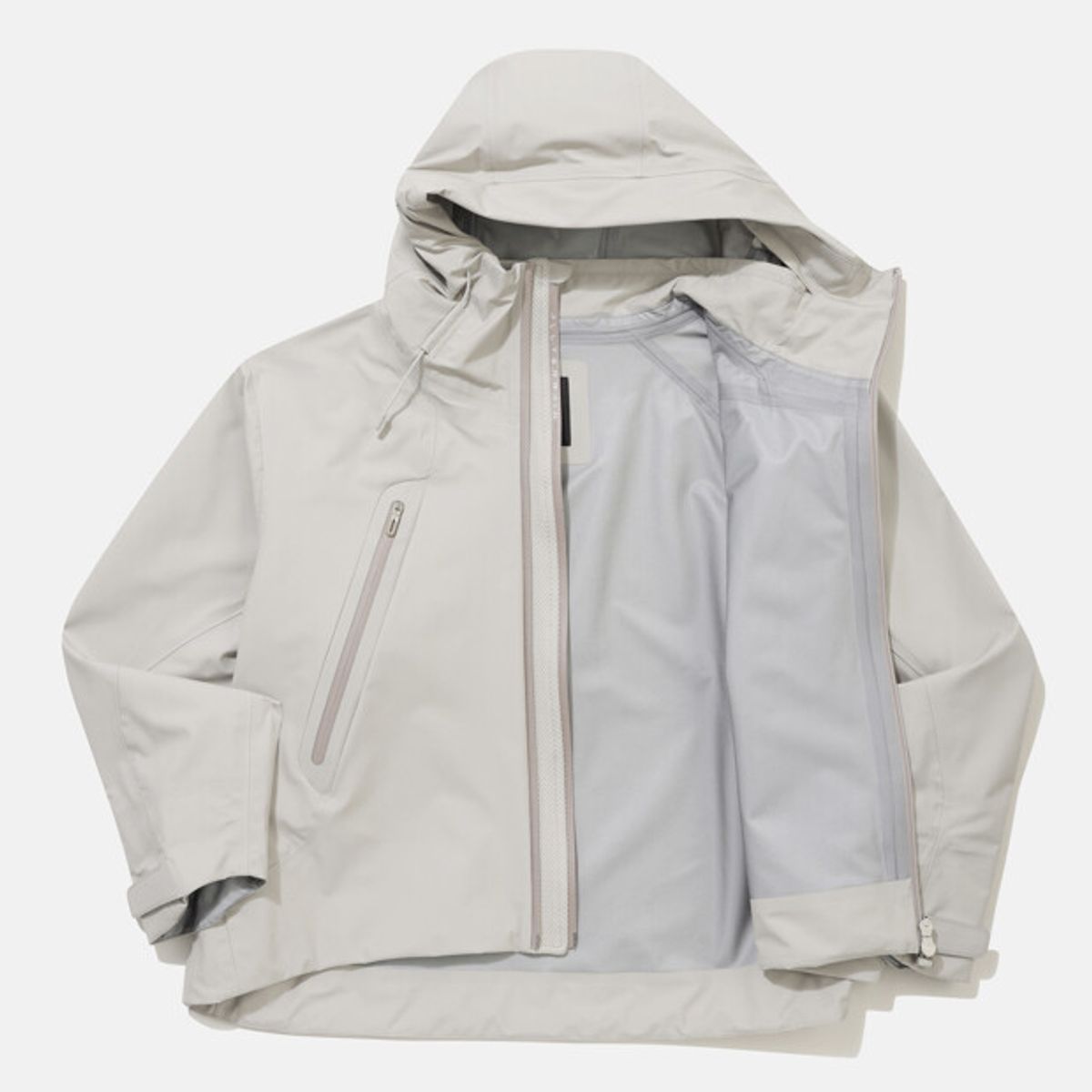 데상트(DESCENTE) [ALLTERRAIN] WOMENS CREAS HARD SHELL JACKET 그레이 SR112KWB11