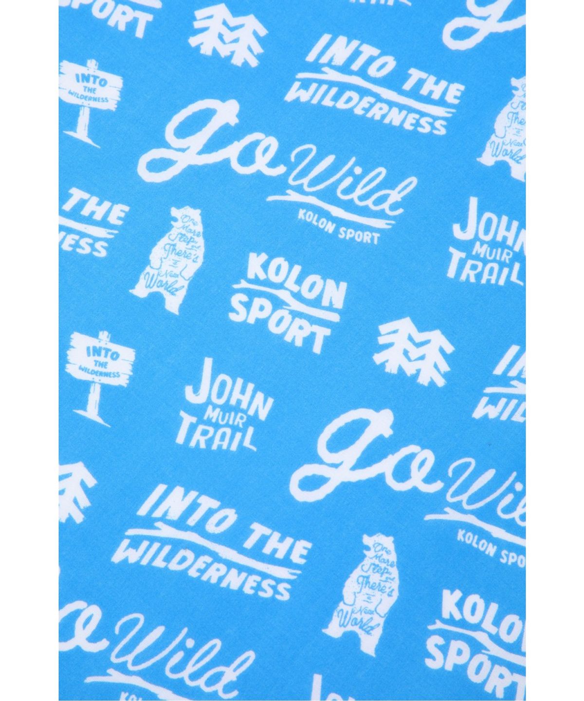 코오롱스포츠(KOLON SPORT) 하이킹 그래픽 스카프 QEAKX26111BLU