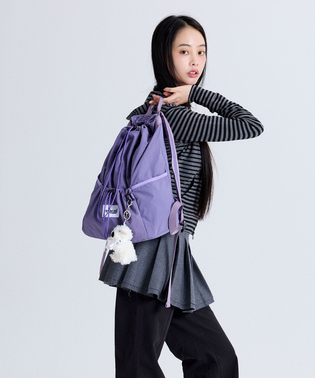 마크니(MACNI) CORE BACKPACK PURPLE