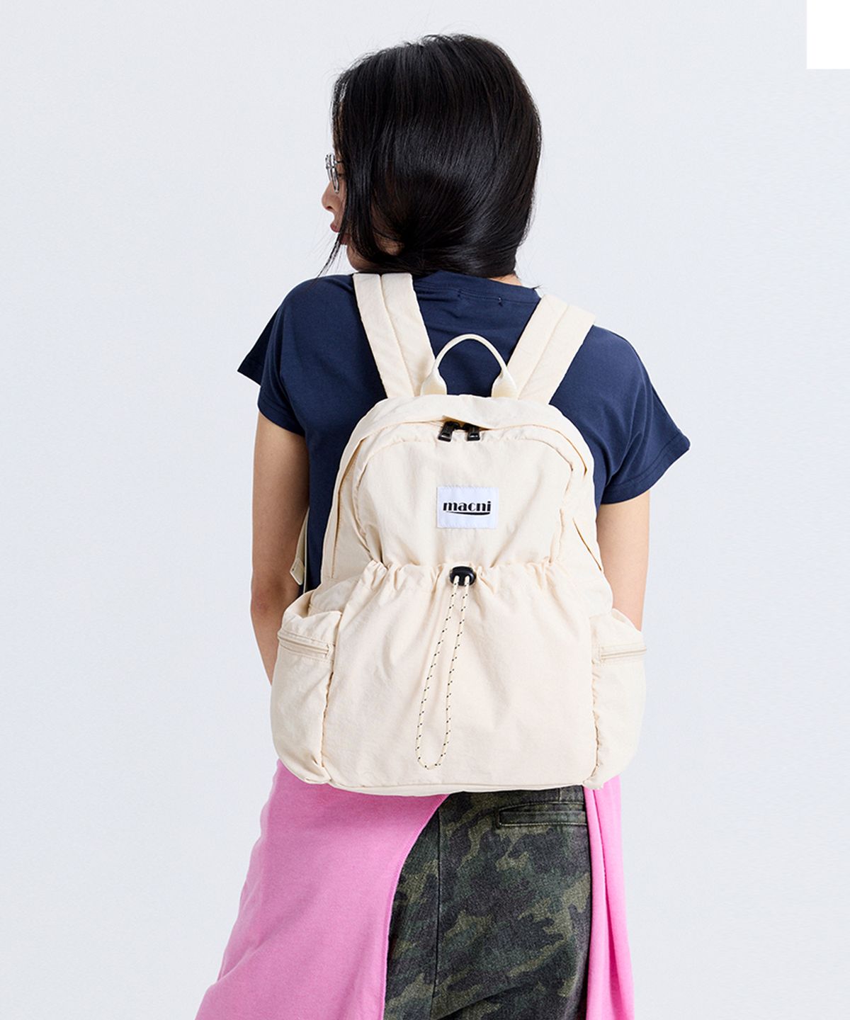 마크니(MACNI) ICON BACKPACK IVORY