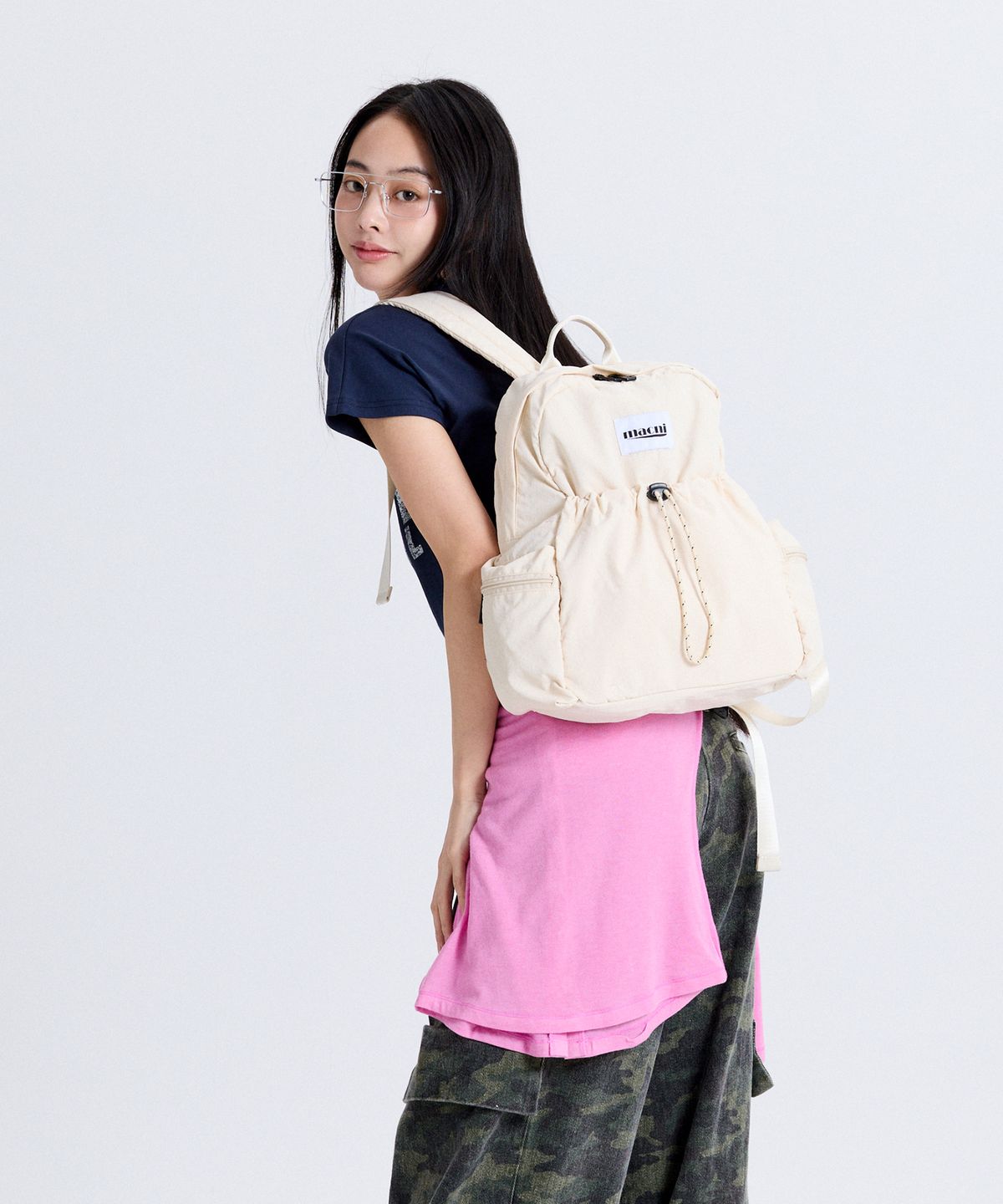 마크니(MACNI) ICON BACKPACK IVORY