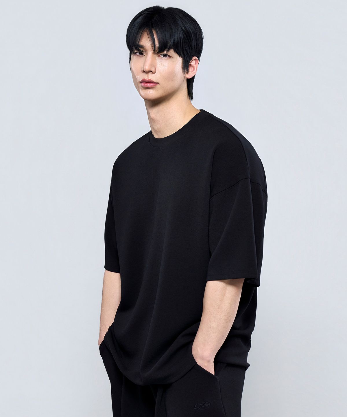 피지컬가먼츠(PHYSICAL GARMENTS) P2626 강연 텐션 절개 반팔티[4COLOR]