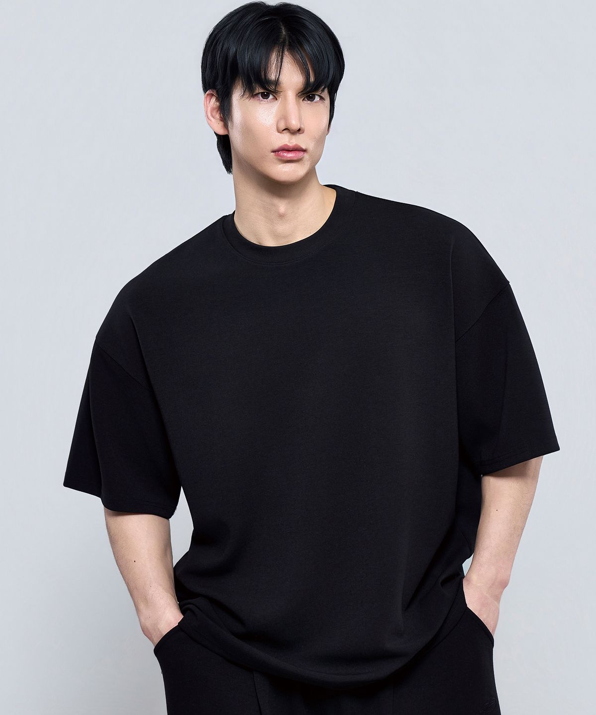 피지컬가먼츠(PHYSICAL GARMENTS) P2626 강연 텐션 절개 반팔티[4COLOR]
