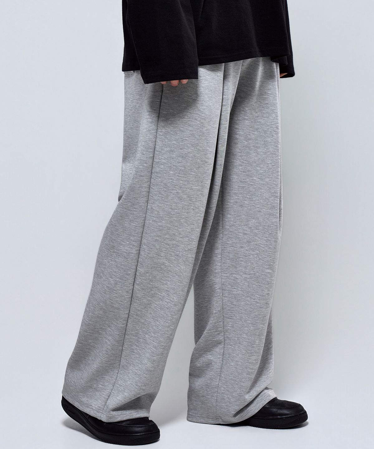 피지컬가먼츠(PHYSICAL GARMENTS) P2629 강연 텐션 딥 핀턱 롱팬츠[2COLOR]