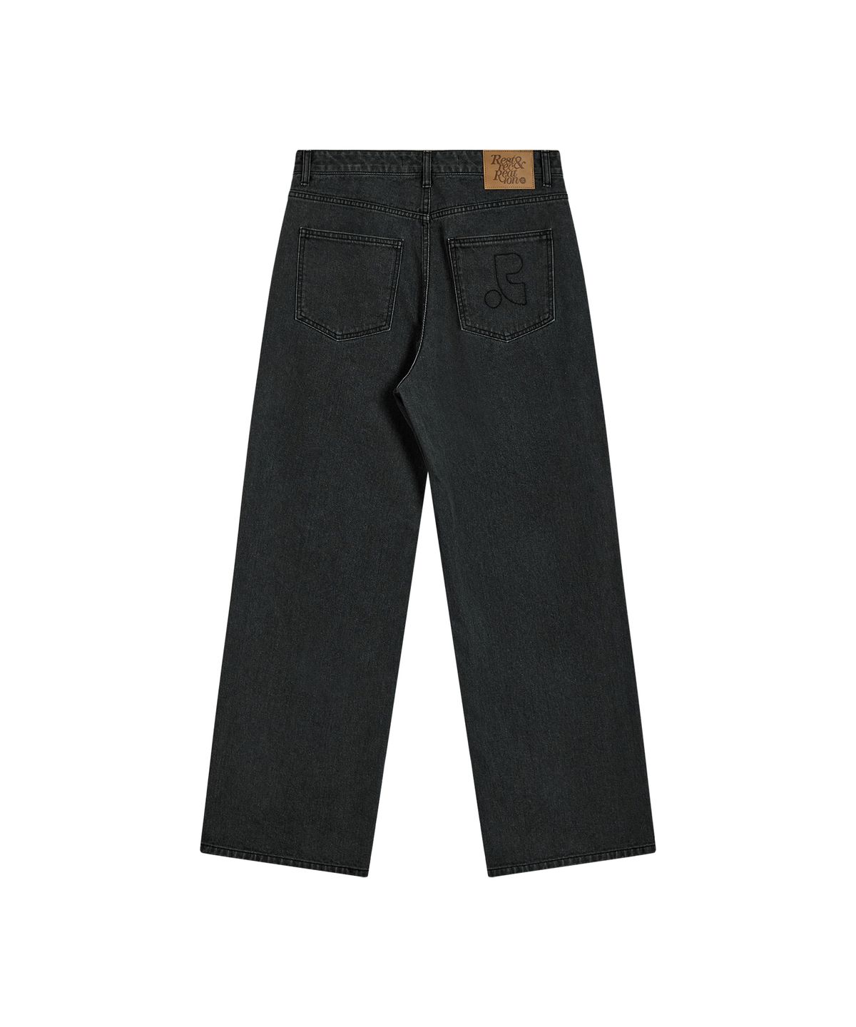 레스트앤레크레이션(REST&RECREATION) WASHED JEANS - BLACK