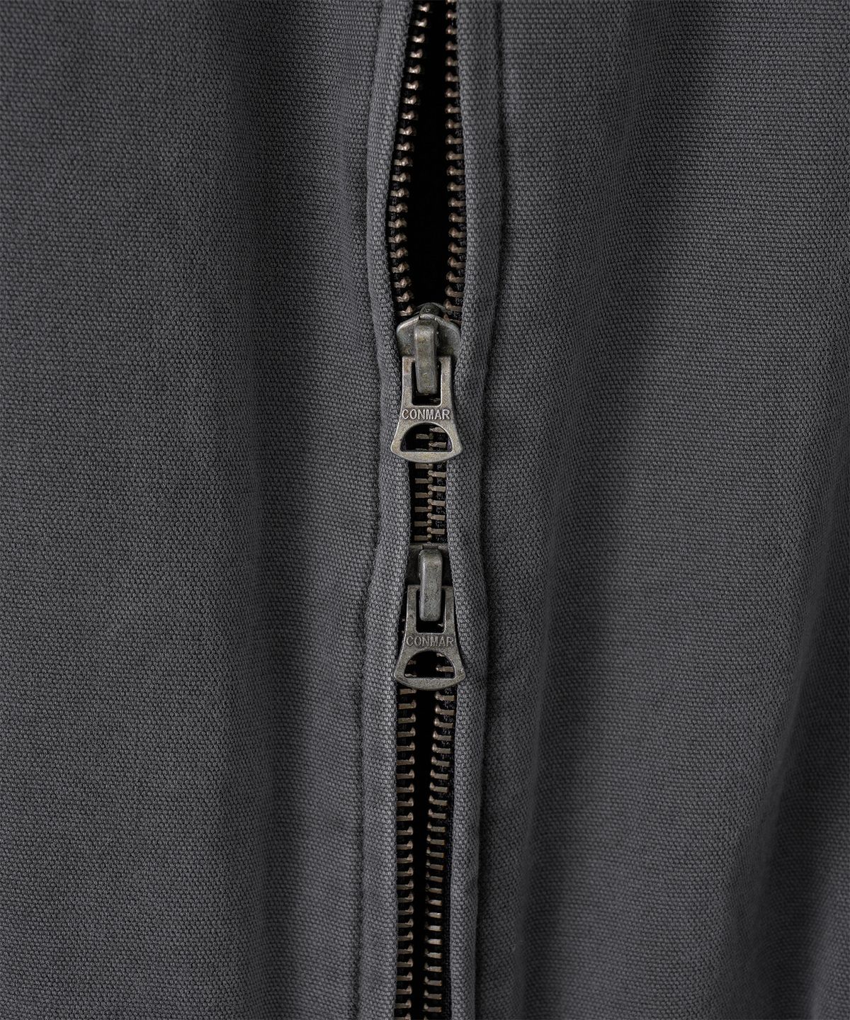 어나더 오피스(ANOTHER OFFICE) 80s Overdyed Blouson (Charcoal)
